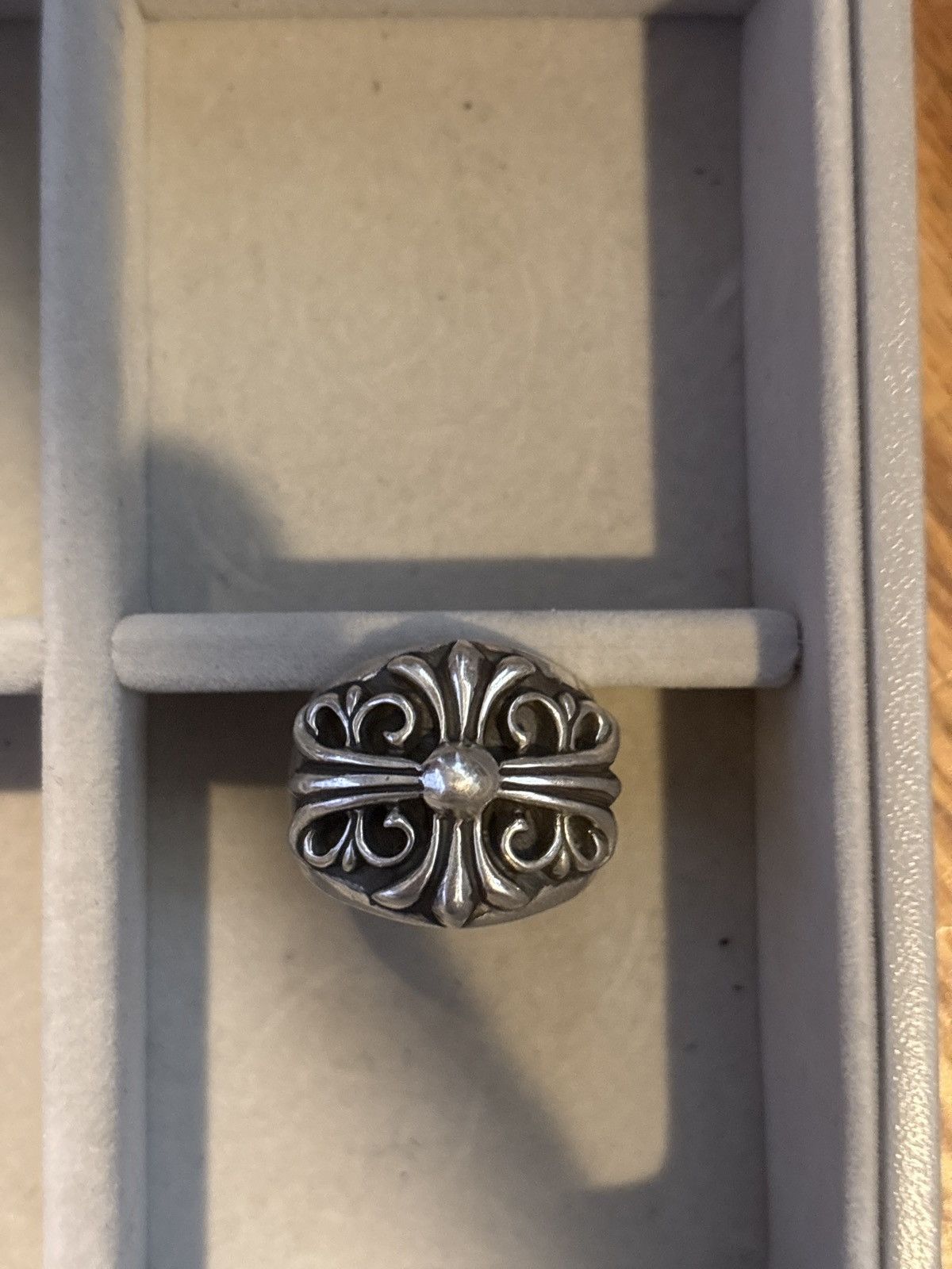 Chrome hearts 925 silver keeper ring size 10