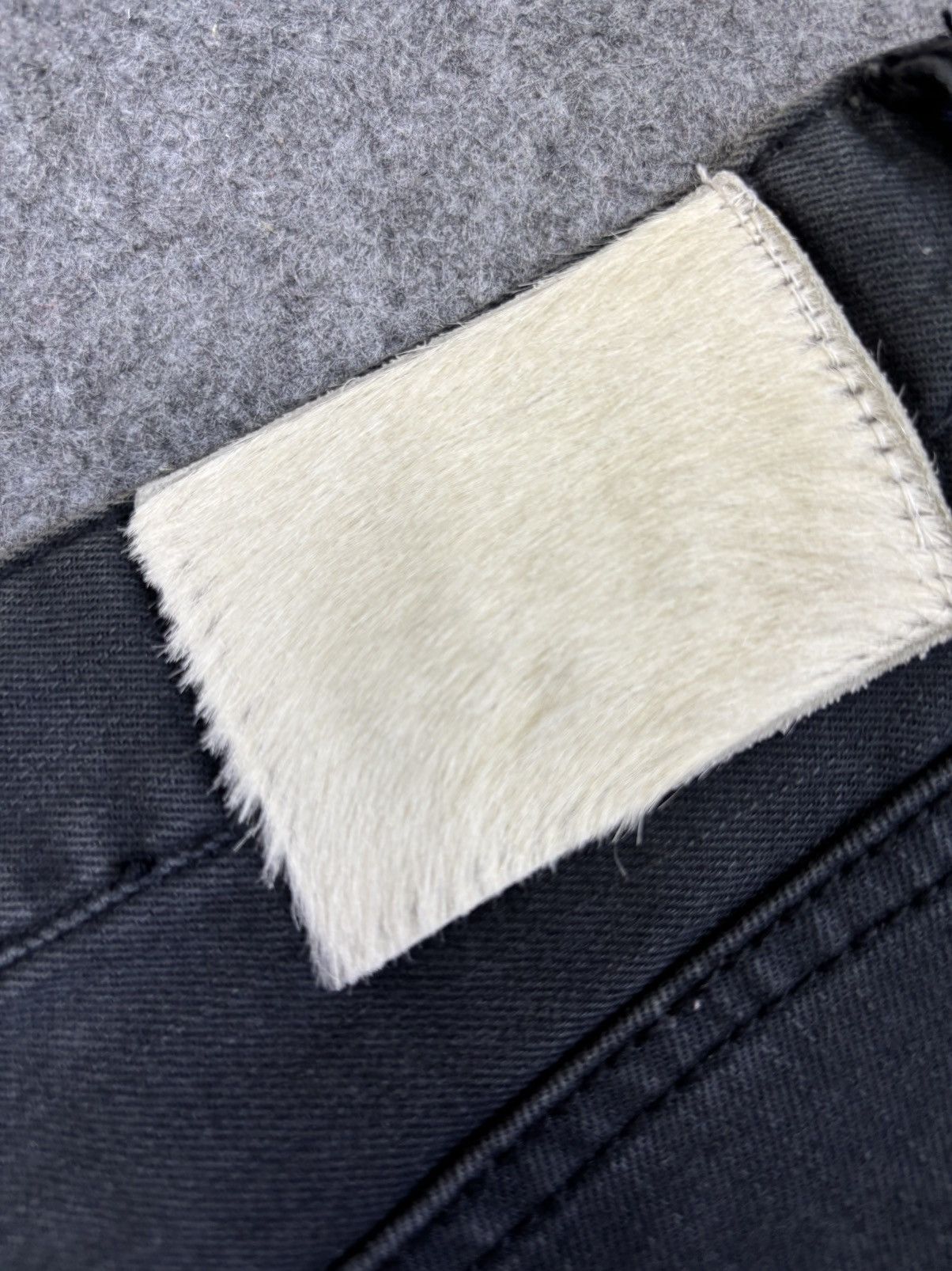 Japanese Brand 💥Flare💥 Urban Craft Black Wash Minimalist Denim F828 Size US 33 - 16 Thumbnail