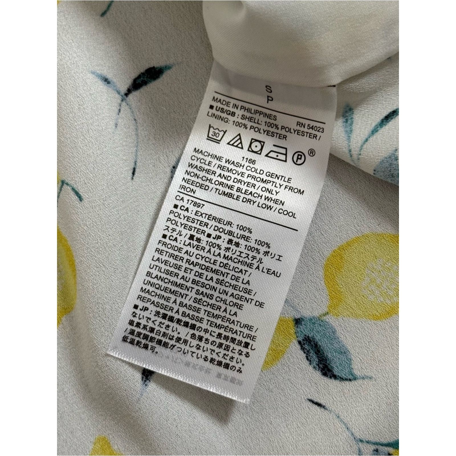 Banana Republic Banana Republic Factory Lemon Print Cami Size Small Size S / US 4 / IT 40 - 5 Thumbnail