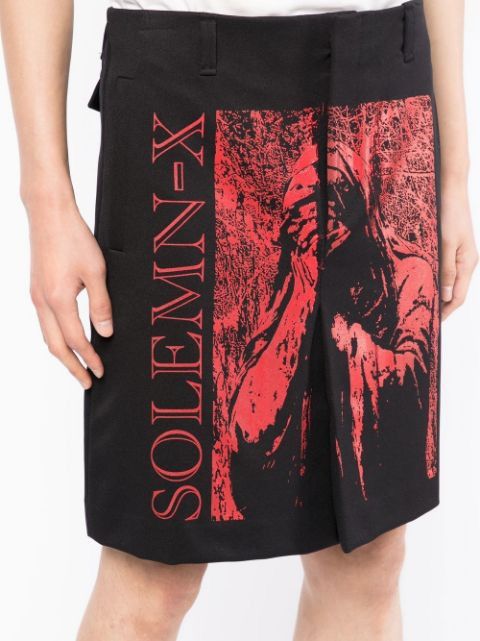 Raf Simons Raf Simons SS22 Solemn-X Men’s Runway Skirt / Short Size US 32 / EU 48 - 3 Thumbnail