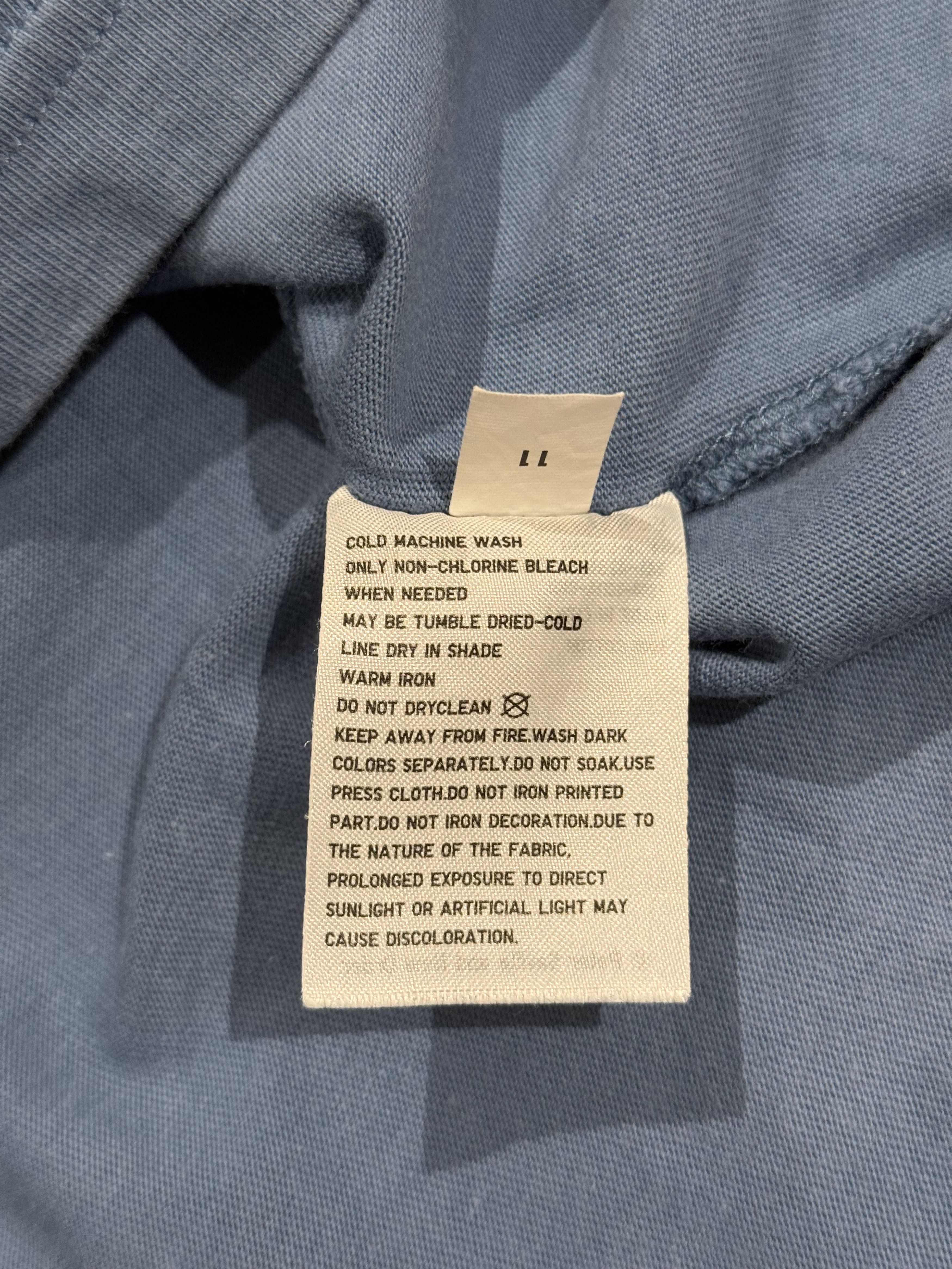 Uniqlo 💚 Uniqlo x New Order x Peter Saville Blue Factory Tee Large Size US L / EU 52-54 / 3 - 13 Thumbnail