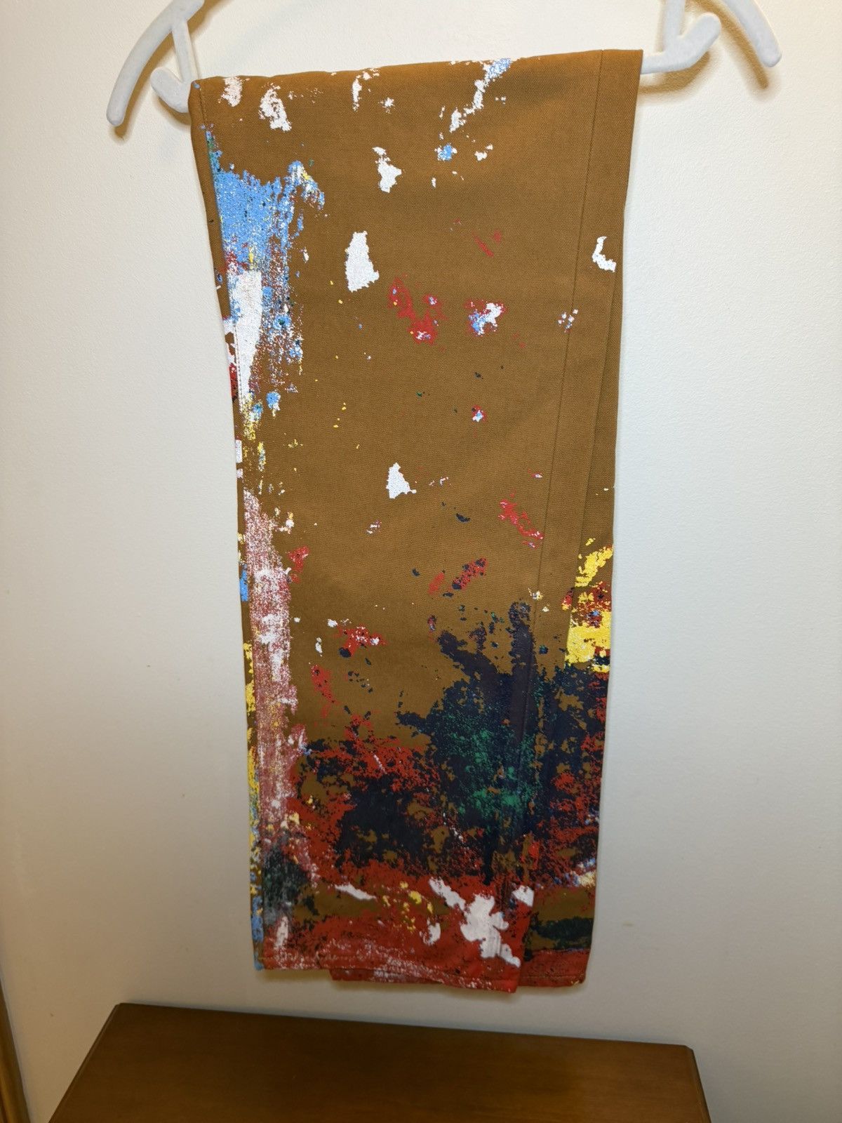 Other Levis x Junya Watanabe CDG Paint Splatter Brown Jeans Size US 37 - 5 Thumbnail