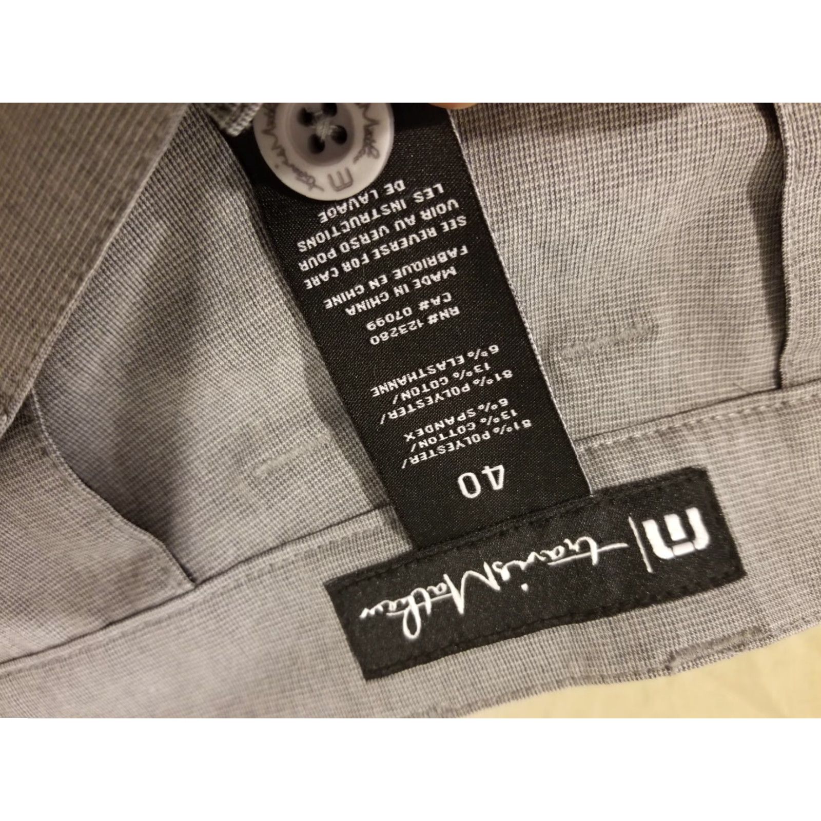 TravisMathew Travis Mathew Mens Golf Shorts Athletic Chino 40 Gray Khaki Gray Fast 10Inseam Size US 40 / EU 56 - 6 Thumbnail