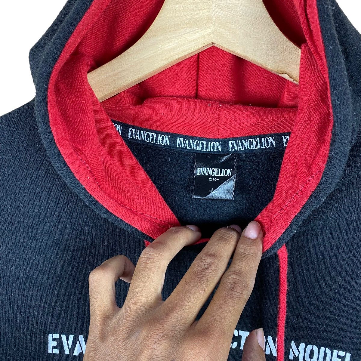 Anime × Cartoon Network × Japanese Brand NEON GENESIS EVANGELION PRODUTION 02 HOODIE Size US M / EU 48-50 / 2 - 5 Thumbnail