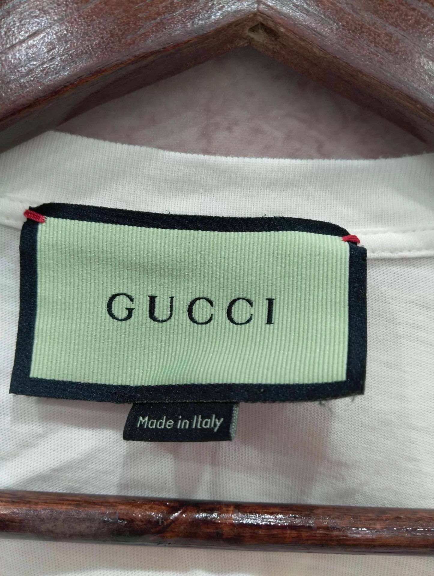 Gucci GUCCI heart apple logo crew straight print tee M Size US M / EU 48-50 / 2 - 4 Thumbnail