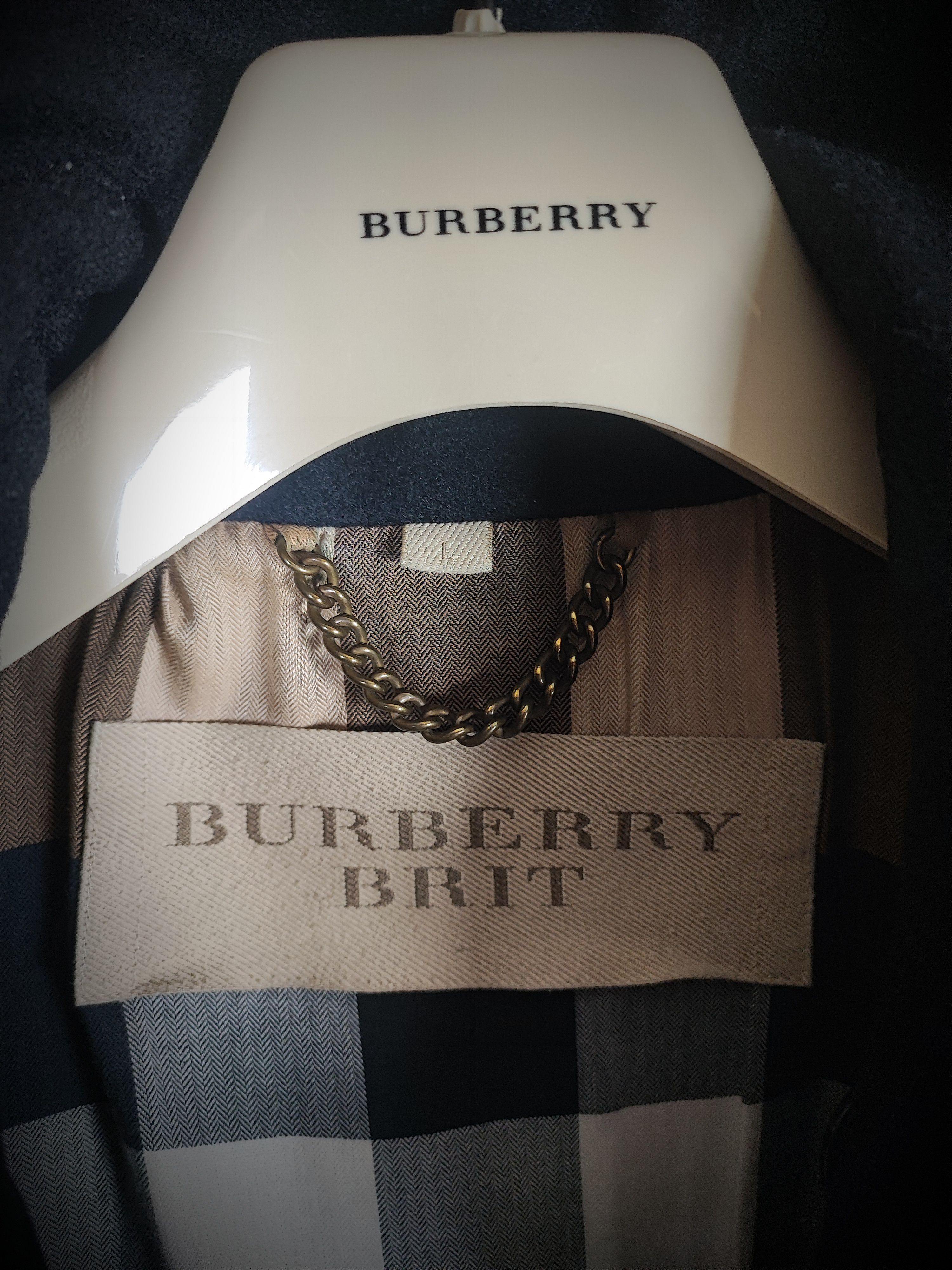 Burberry 🔥 Burberry Trench-coat Wool Size L🔥 Size US L / EU 52-54 / 3 - 3 Thumbnail