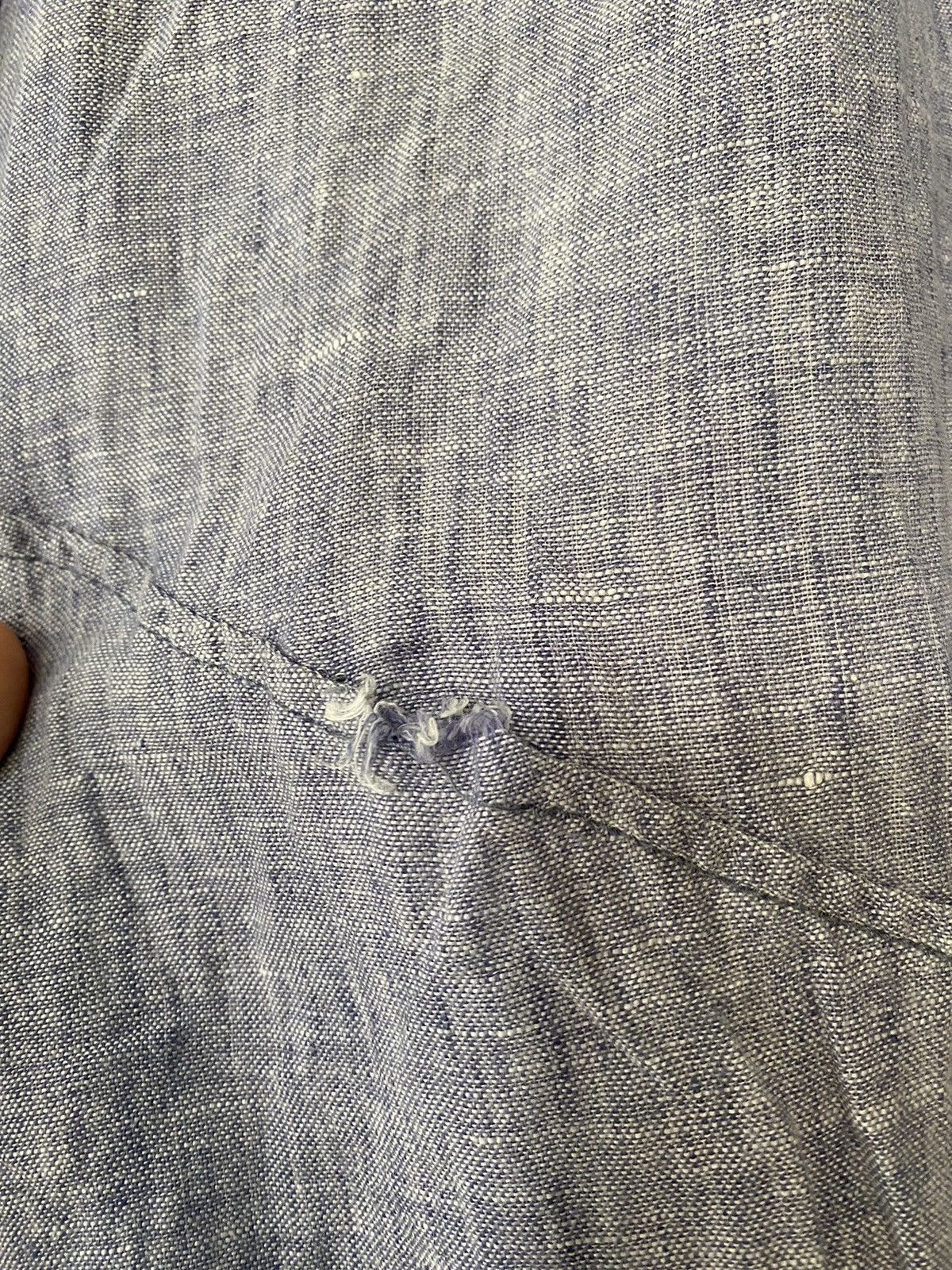 Kapital × Kapital Kountry Vtg Kapital 3/4 linen military pants Size US 32 / EU 48 - 10 Thumbnail