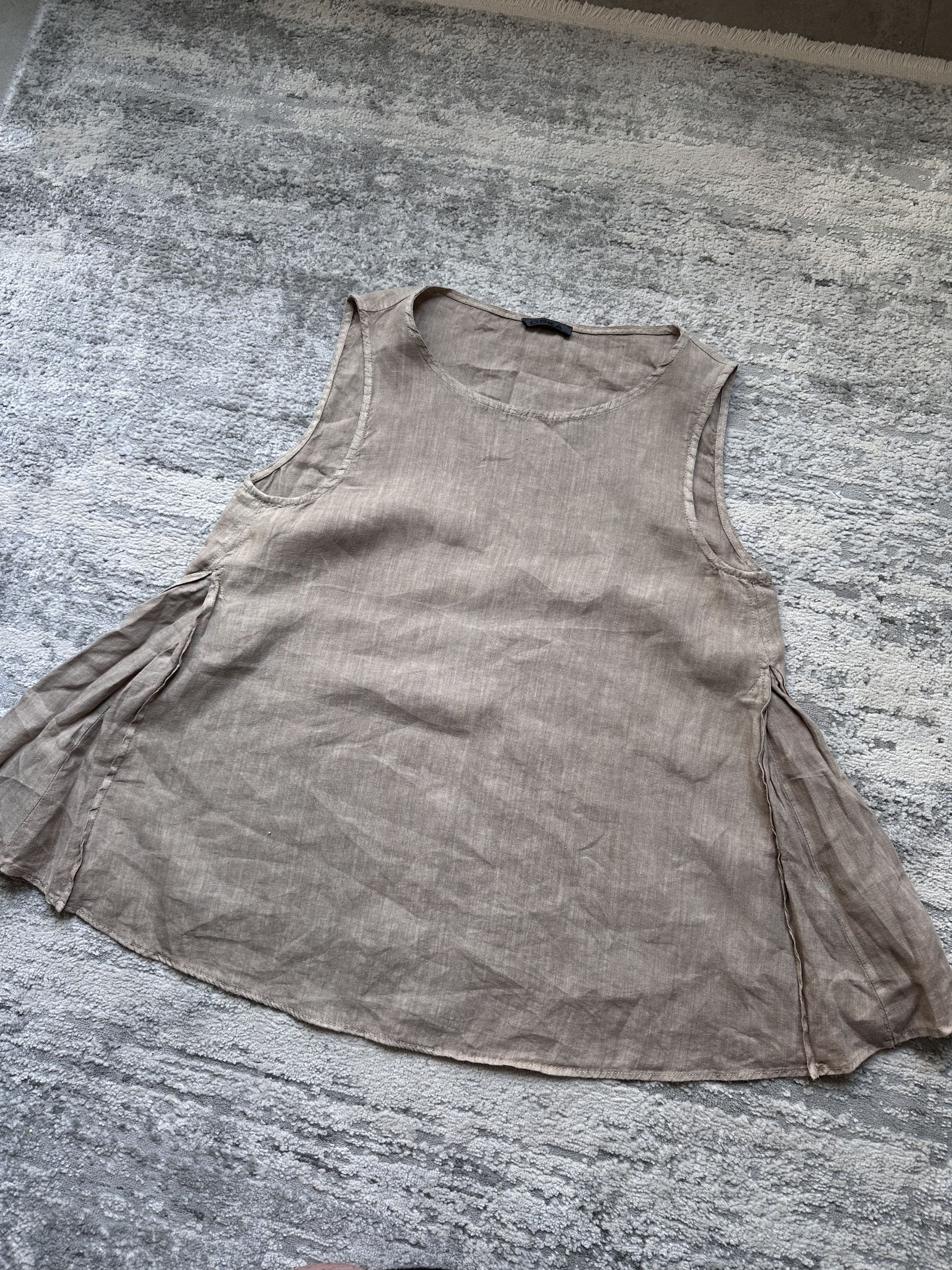 OSKA Oska hemp tank top avant garde Size S / US 4 / IT 40 - 4 Thumbnail