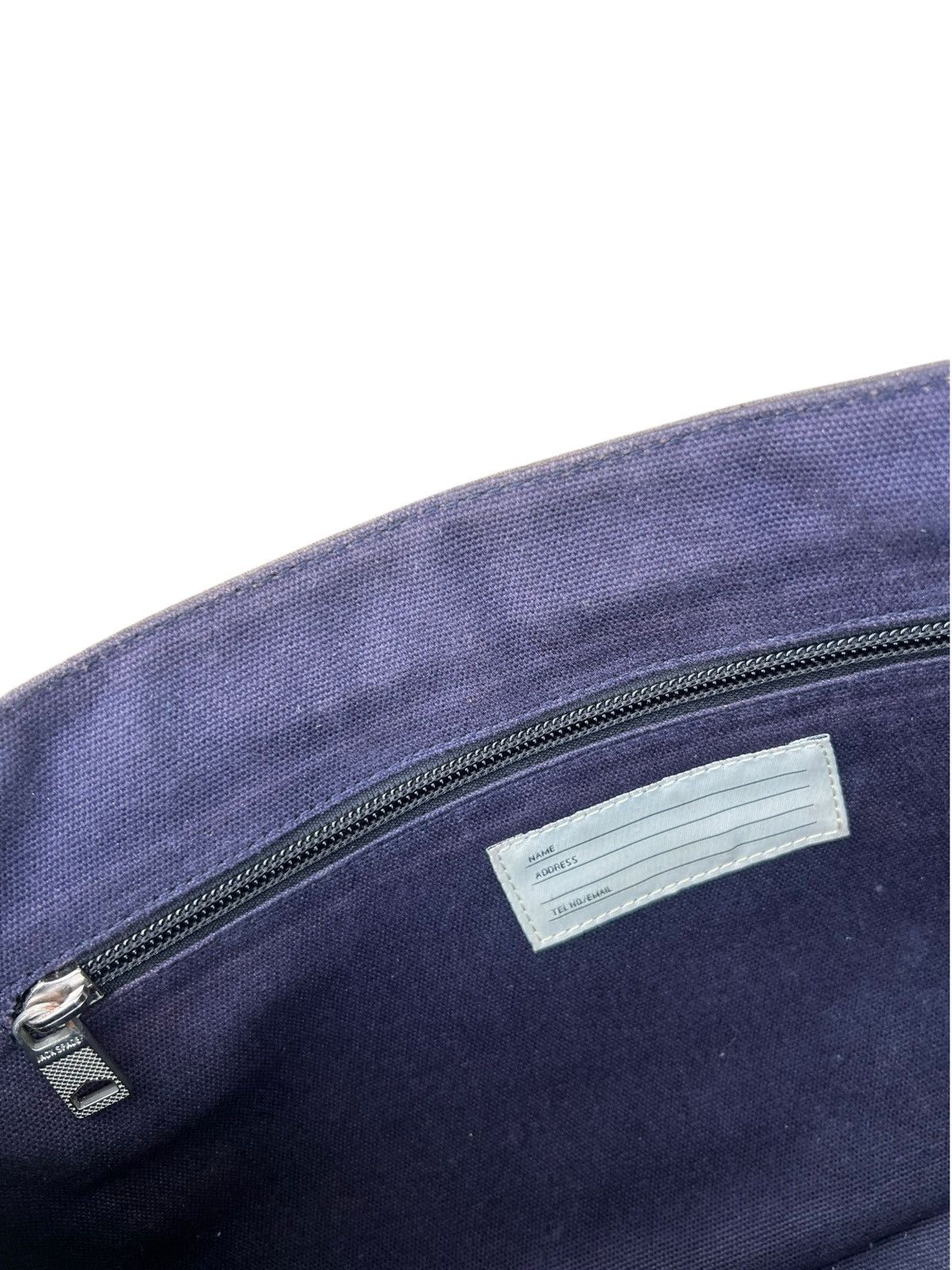 Jack Spade Jack Spade USA Patina Waxed Cotton Canvas Messenger Bag Size ONE SIZE - 17 Thumbnail