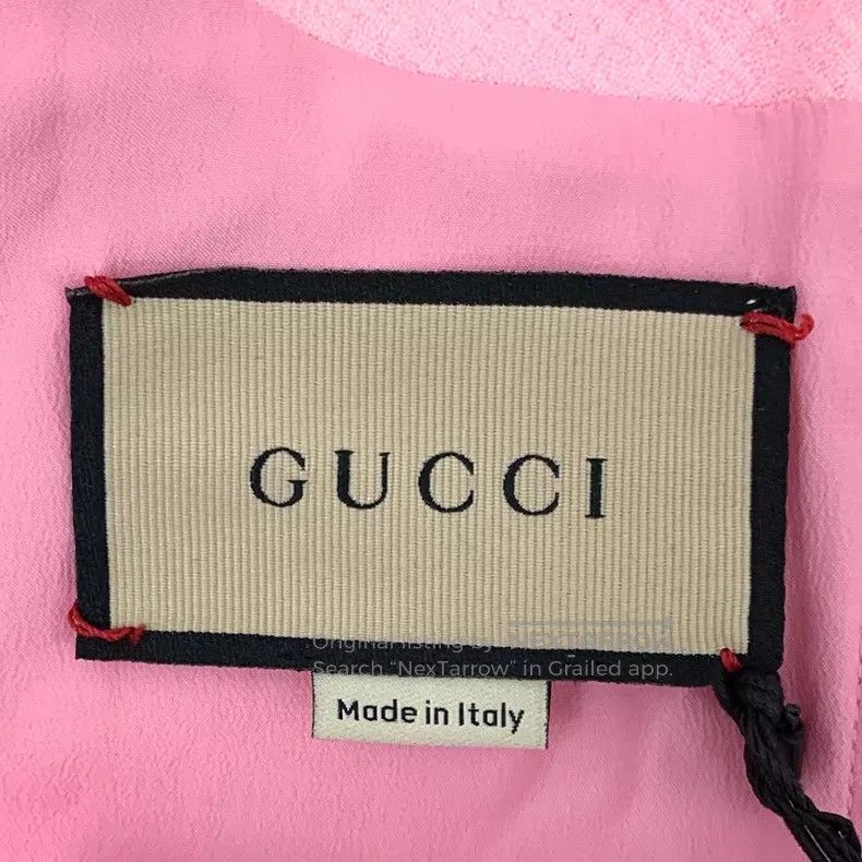 Gucci Gucci Pink pocket collar lapel single-breasted short-sleev Size XS / US 0-2 / IT 36-38 - 5 Thumbnail