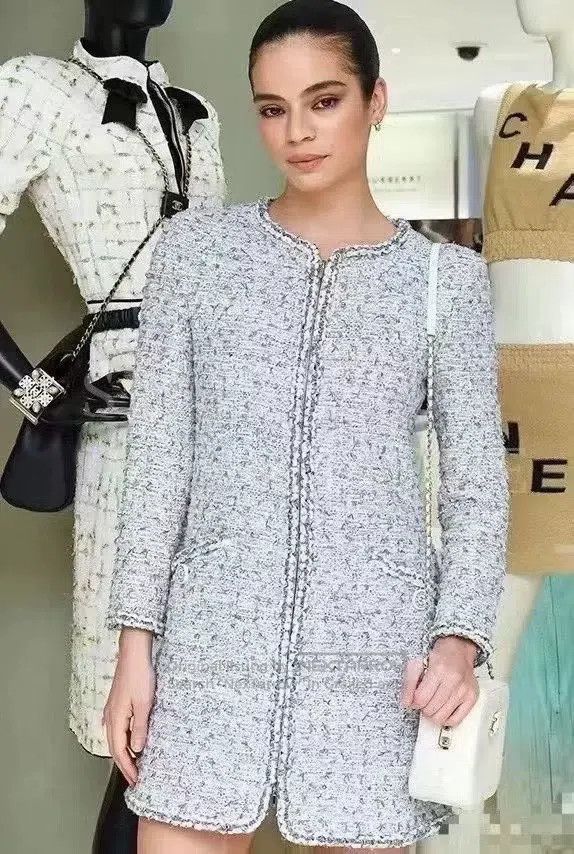 Chanel Chanel Lafayette Cruise Series Tweed Zipper Dress Size M / US 6-8 / IT 42-44 - 8 Thumbnail