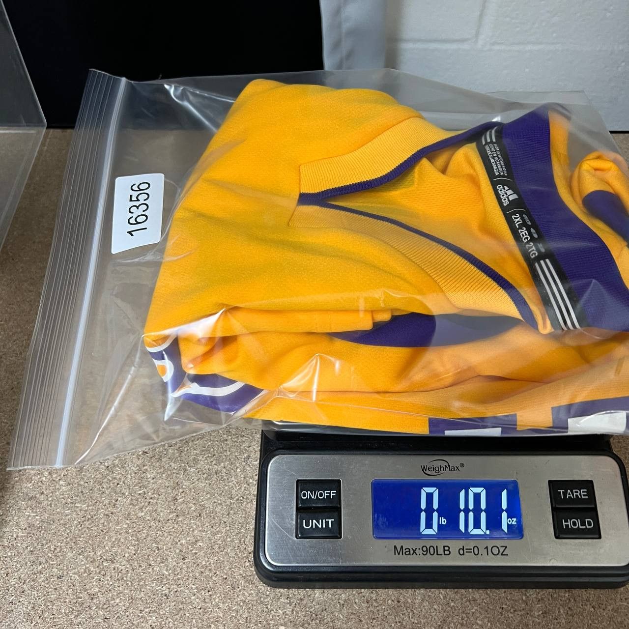 Adidas Los Angeles LA Lakers Bryant #24 Jersey Shirt Men XXL New Size US XXL / EU 58 / 5 - 7 Thumbnail