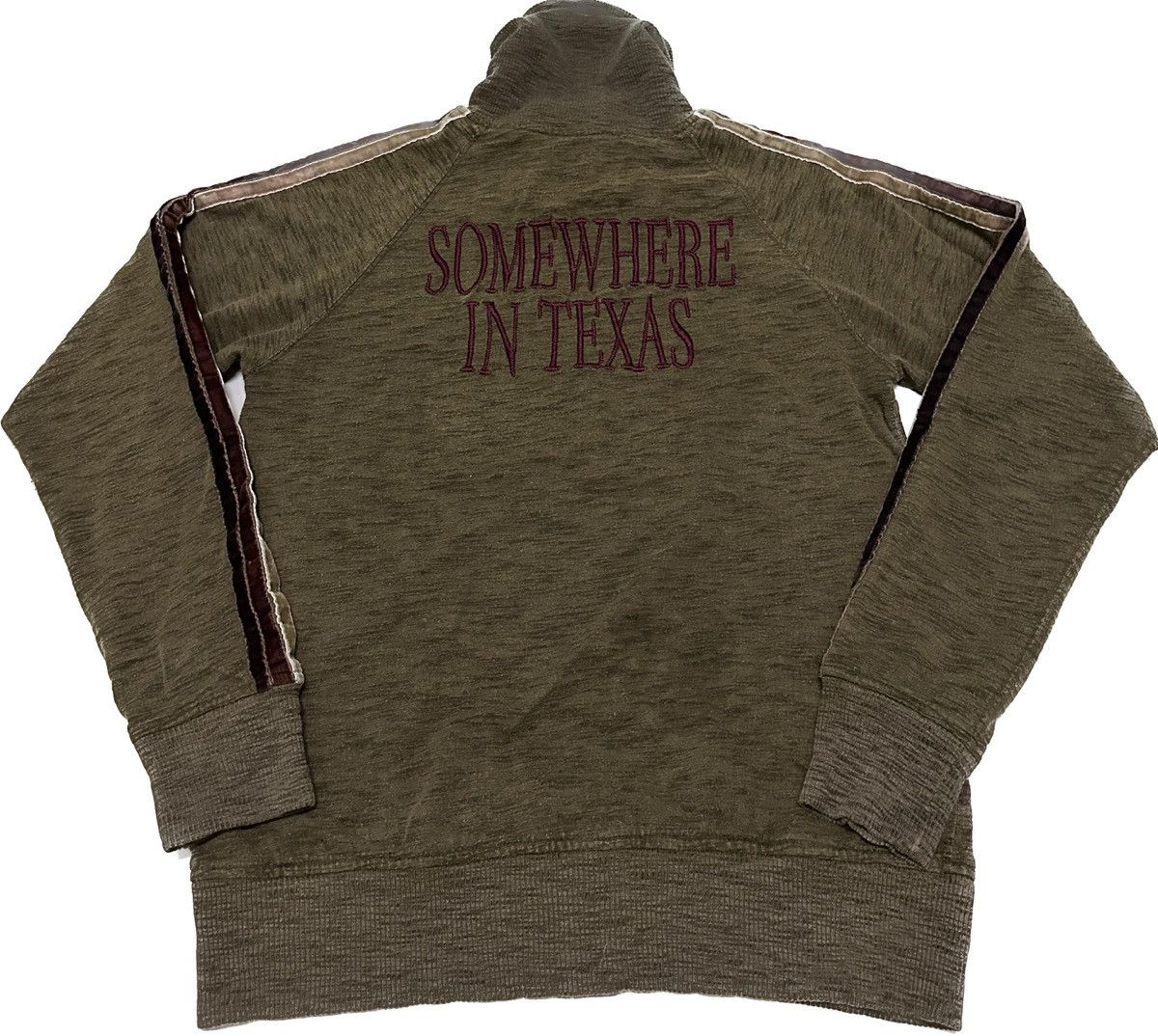 If Six Was Nine × Japanese Brand Vintage Heritage Stone Somewhere In Texas Zipper Jacket Size US S / EU 44-46 / 1 - 4 Thumbnail