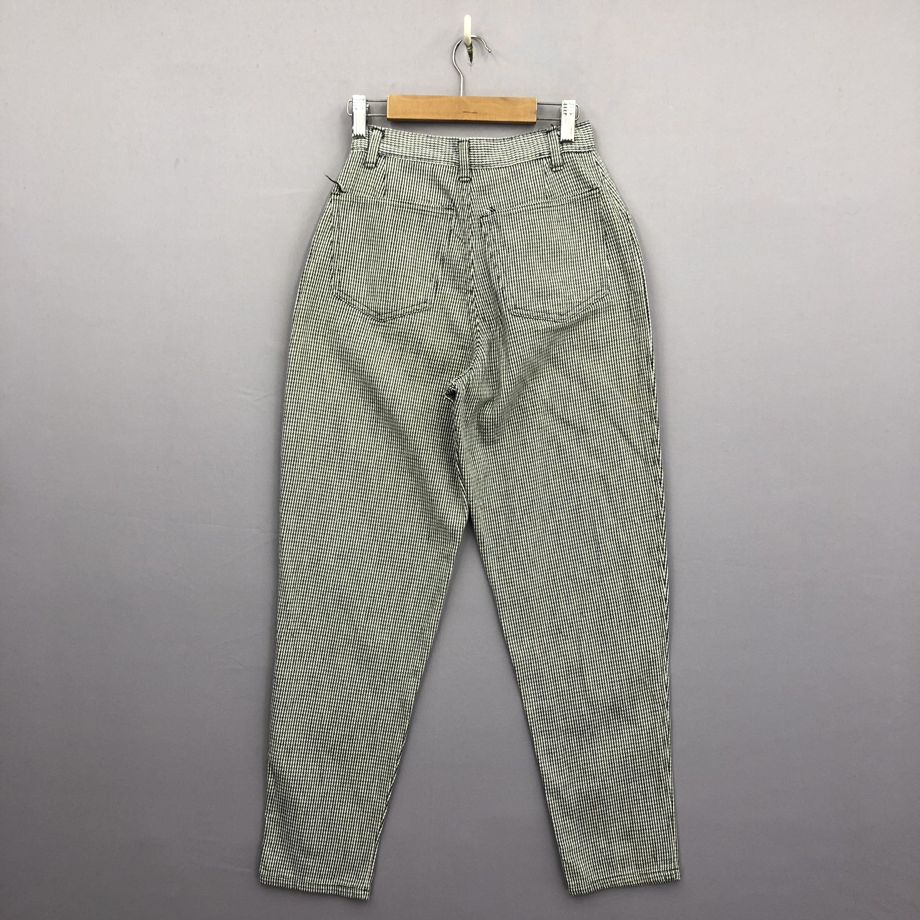 Japanese Brand Vintage 90s Japanese Houndstooth Jeans Denim Pants Size 24" / US 00 / IT 34 - 2 Thumbnail