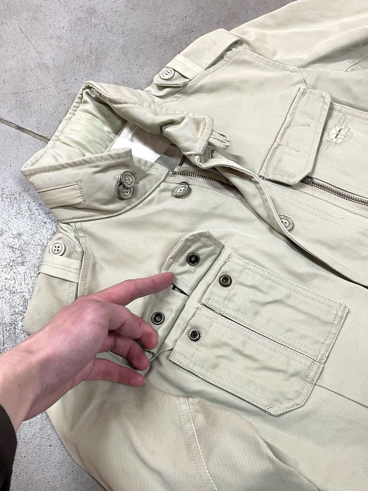 Diesel Rare Design Multipocket Diesel Military Jacket Size US S / EU 44-46 / 1 - 4 Thumbnail