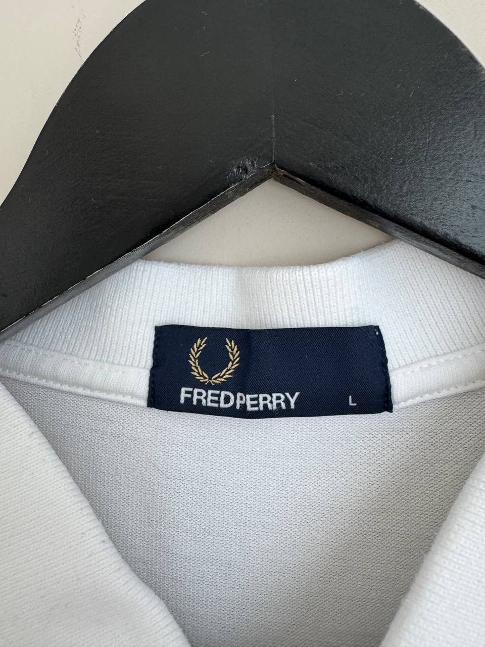 Fred Perry Fred Perry men's polo shirt white size L Size US L / EU 52-54 / 3 - 5 Thumbnail