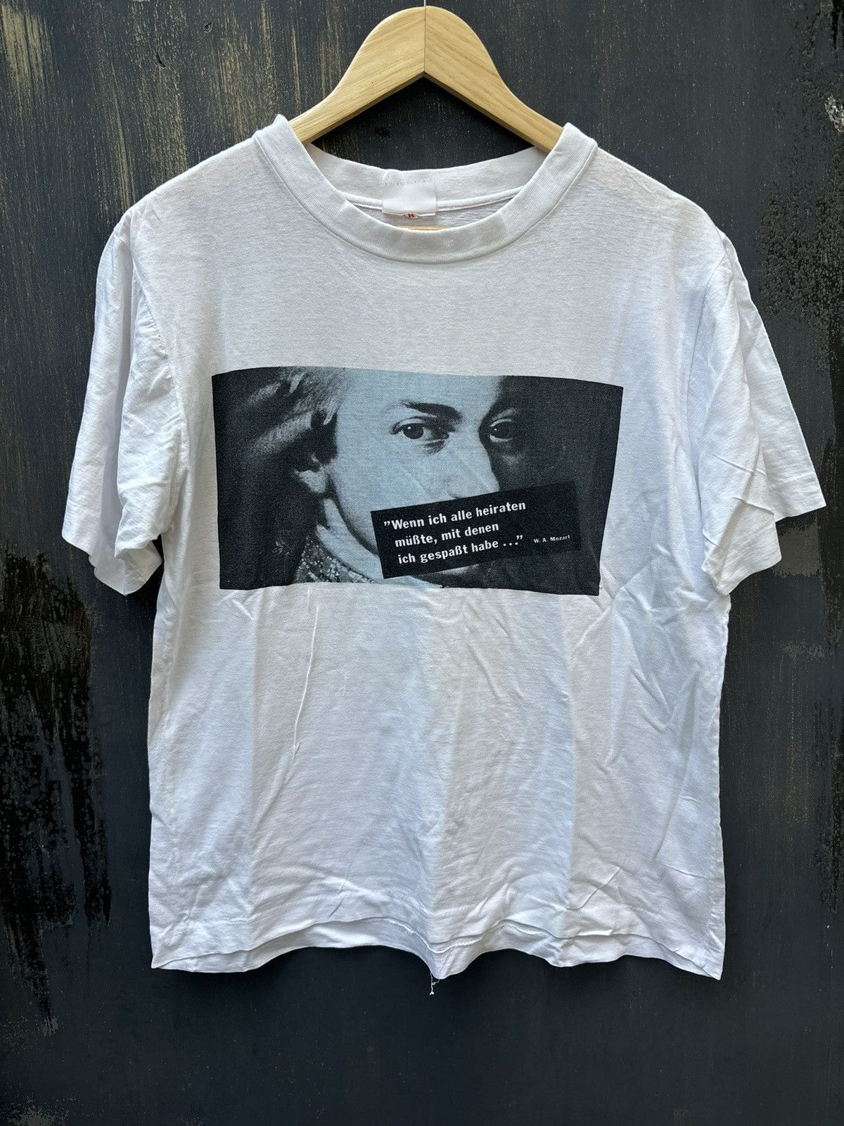 Vintage VERY RARE! Vintage 90’s Mozart Art Promo Museum Size US M / EU 48-50 / 2 - 2 Thumbnail