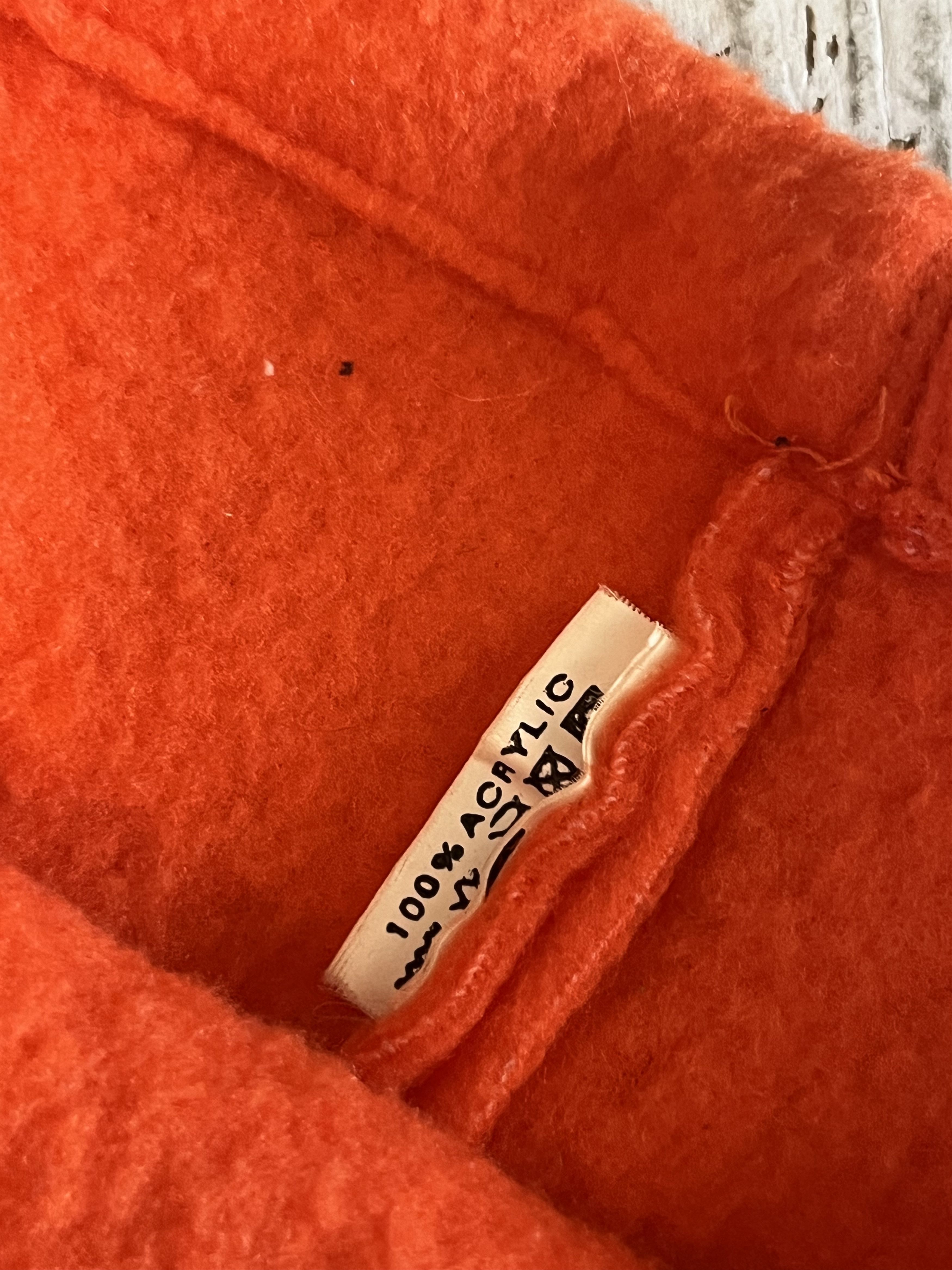 Jagermeister × Vintage Vintage 2in1 Jägermeister Big Logo Tube Scarf - Hat Size ONE SIZE - 4 Thumbnail
