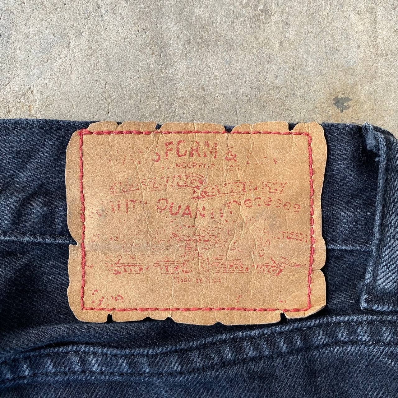 Japanese Brand RNA Slang Inc.By Eiji Okumoto Insane Distressed Denim Grunge Size US 29 - 11 Thumbnail