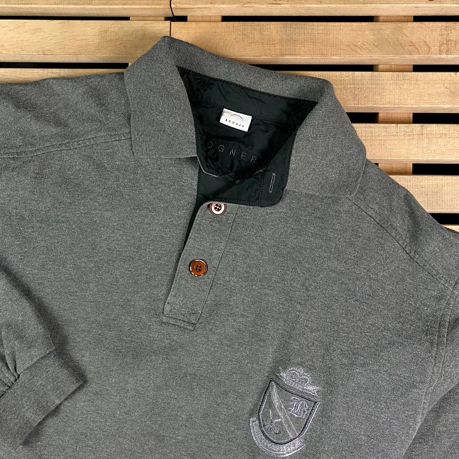 Bogner Mens Sweatshirt Pullover Bogner Vintage Size XL Size US XL / EU 56 / 4 - 2 Thumbnail