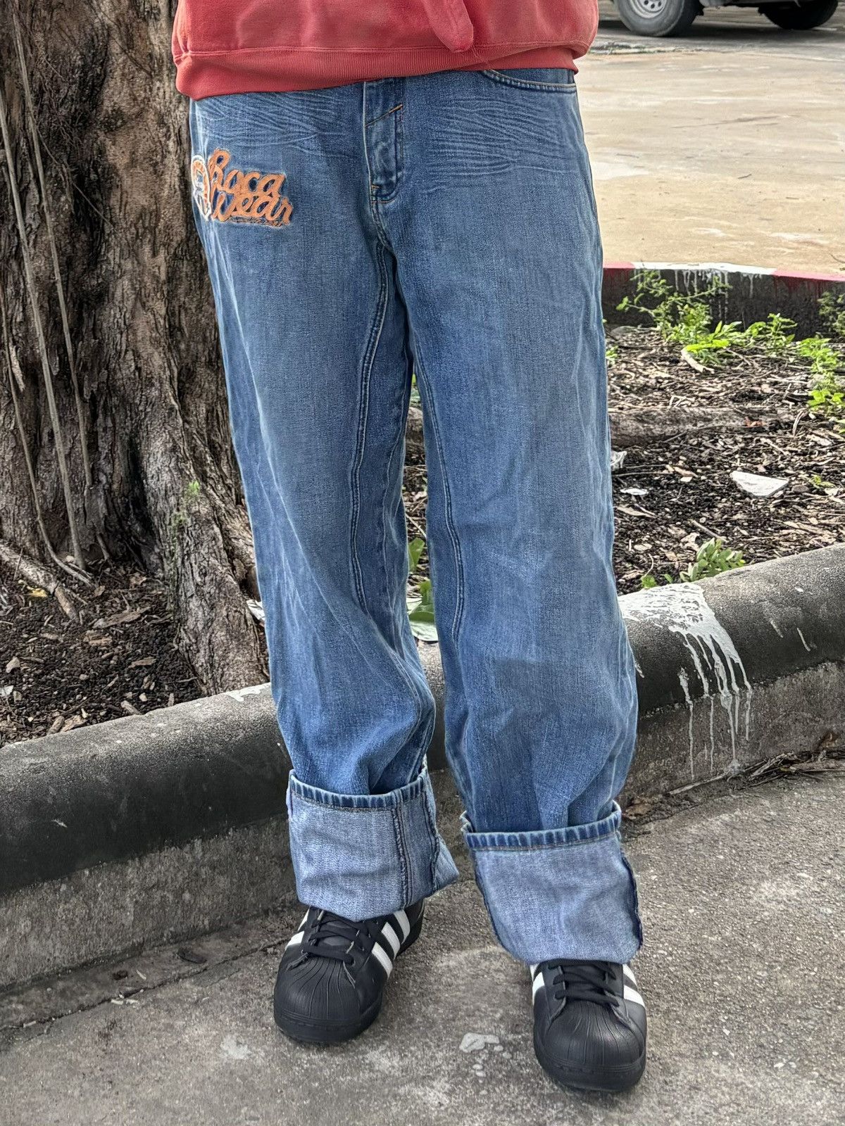 Japanese Brand × Rocawear Vintage ROCAWEAR Jeans Denim Rare Size US 34 / EU 50 - 2 Thumbnail