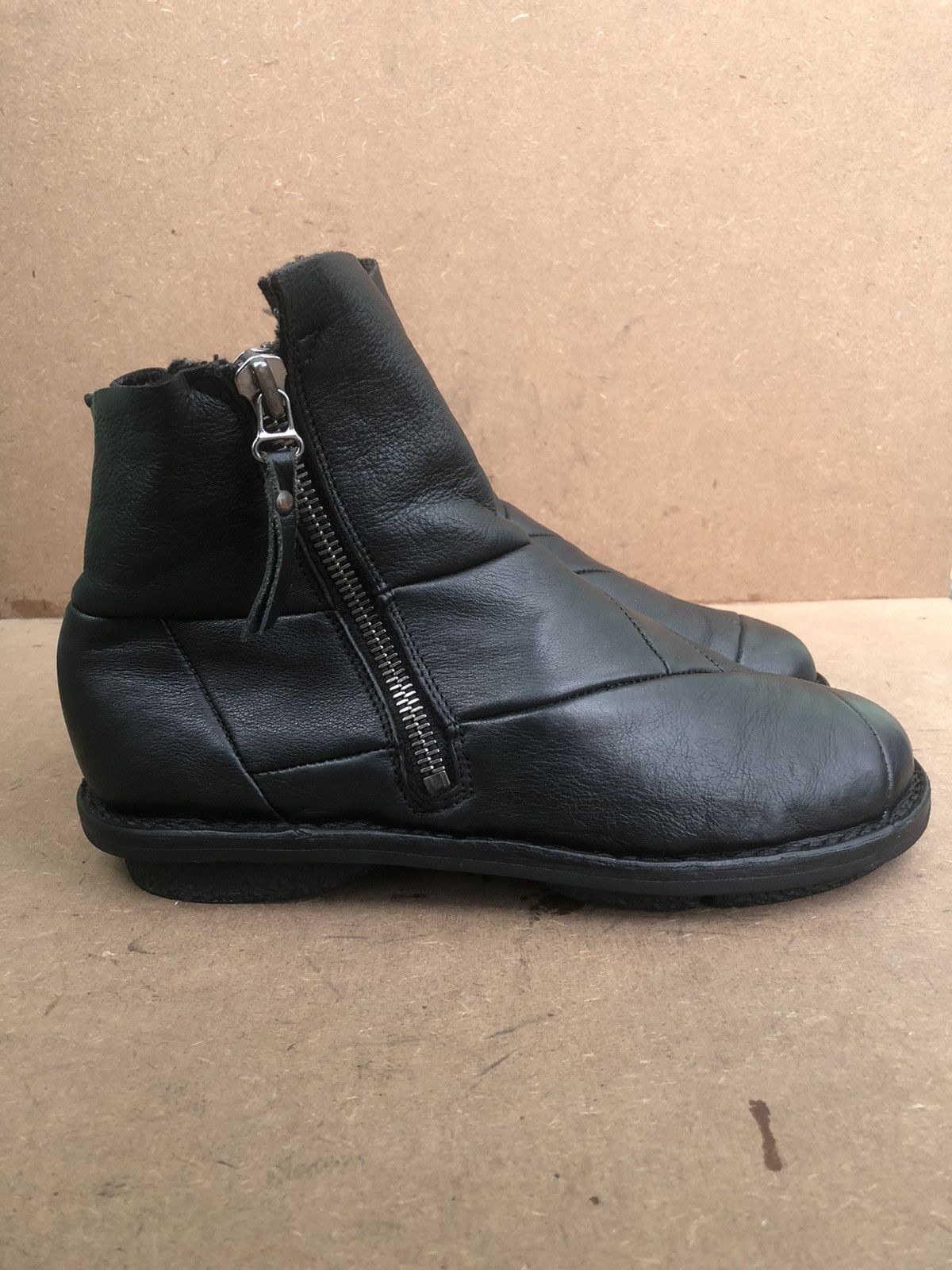 Trippen Trippen Black Calfskin Leather Women’s Boots Size 41 Size US 9.5 / IT 39.5 - 3 Thumbnail
