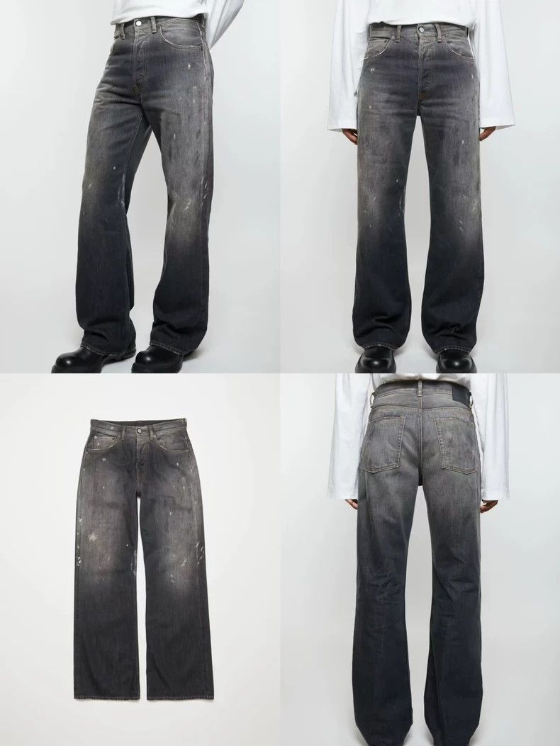Acne Studios acne studios Black splashy jeans 2502-Nextarrow Size US 31 - 9 Thumbnail