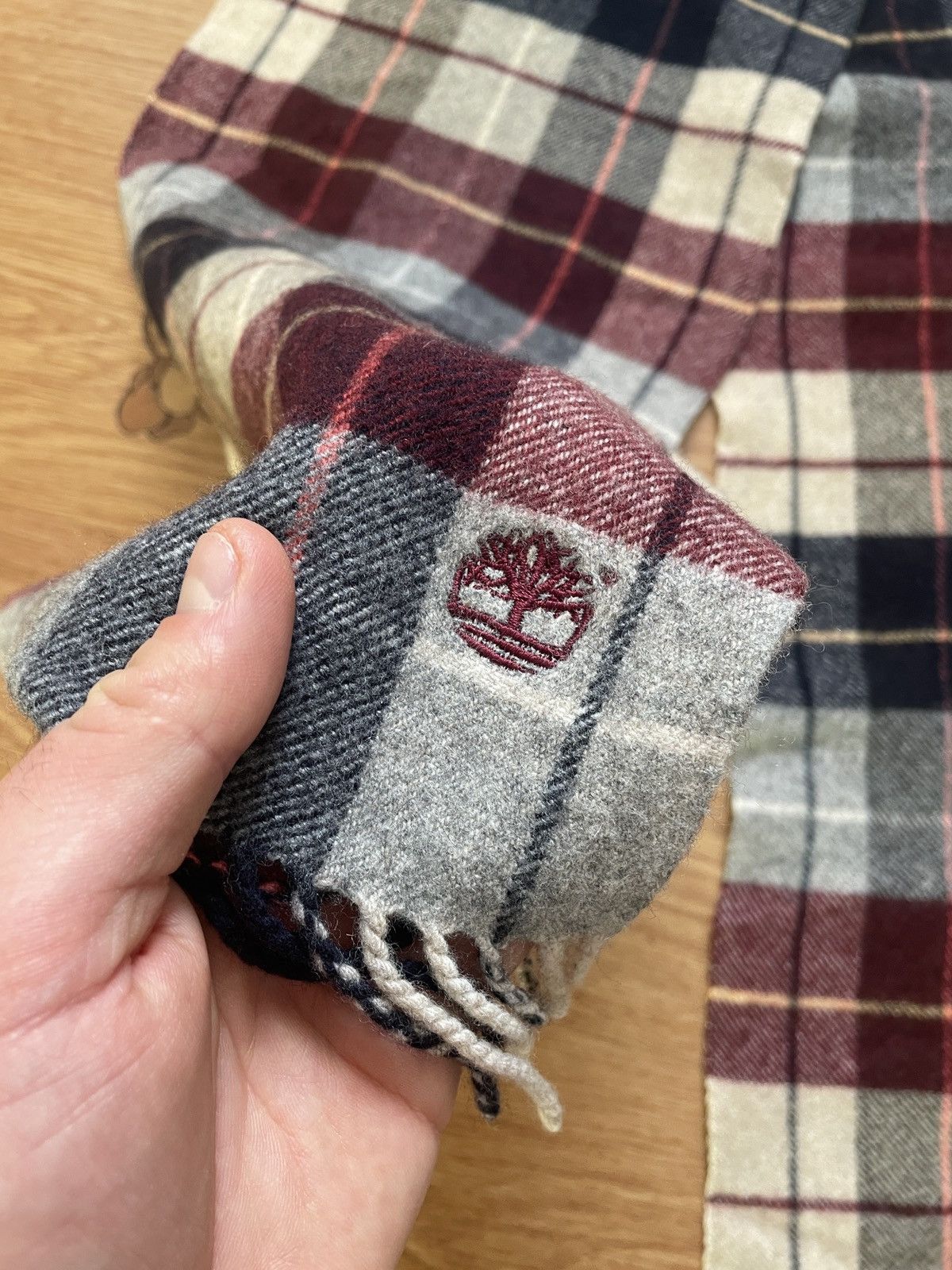 Timberland Timberland Wool Scarf Size ONE SIZE - 5 Thumbnail