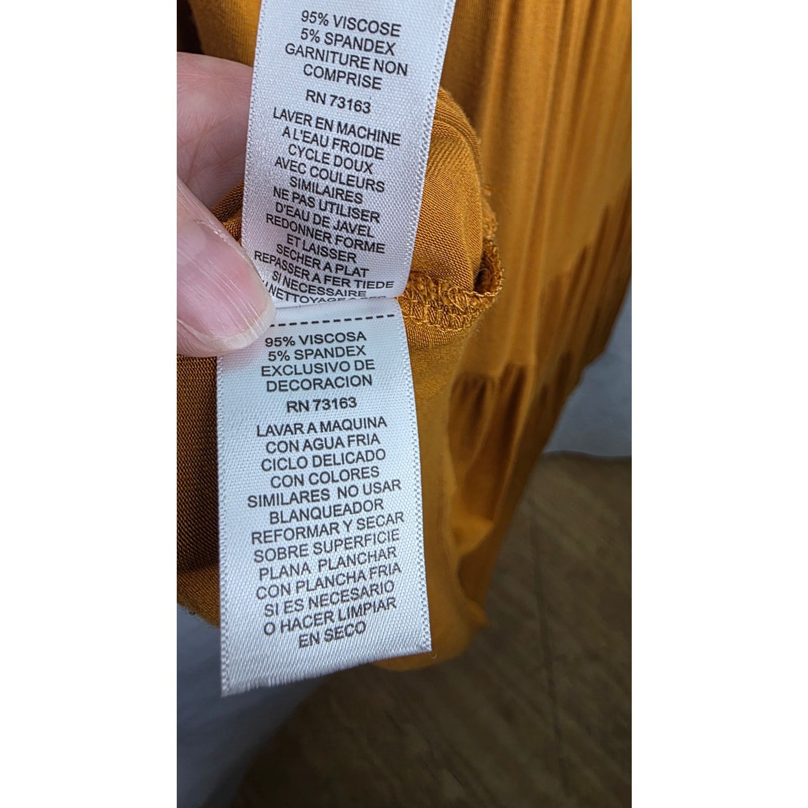 Other Women's Mustard Embroidered Boho Dress Floral Tiered Size M / US 6-8 / IT 42-44 - 8 Thumbnail