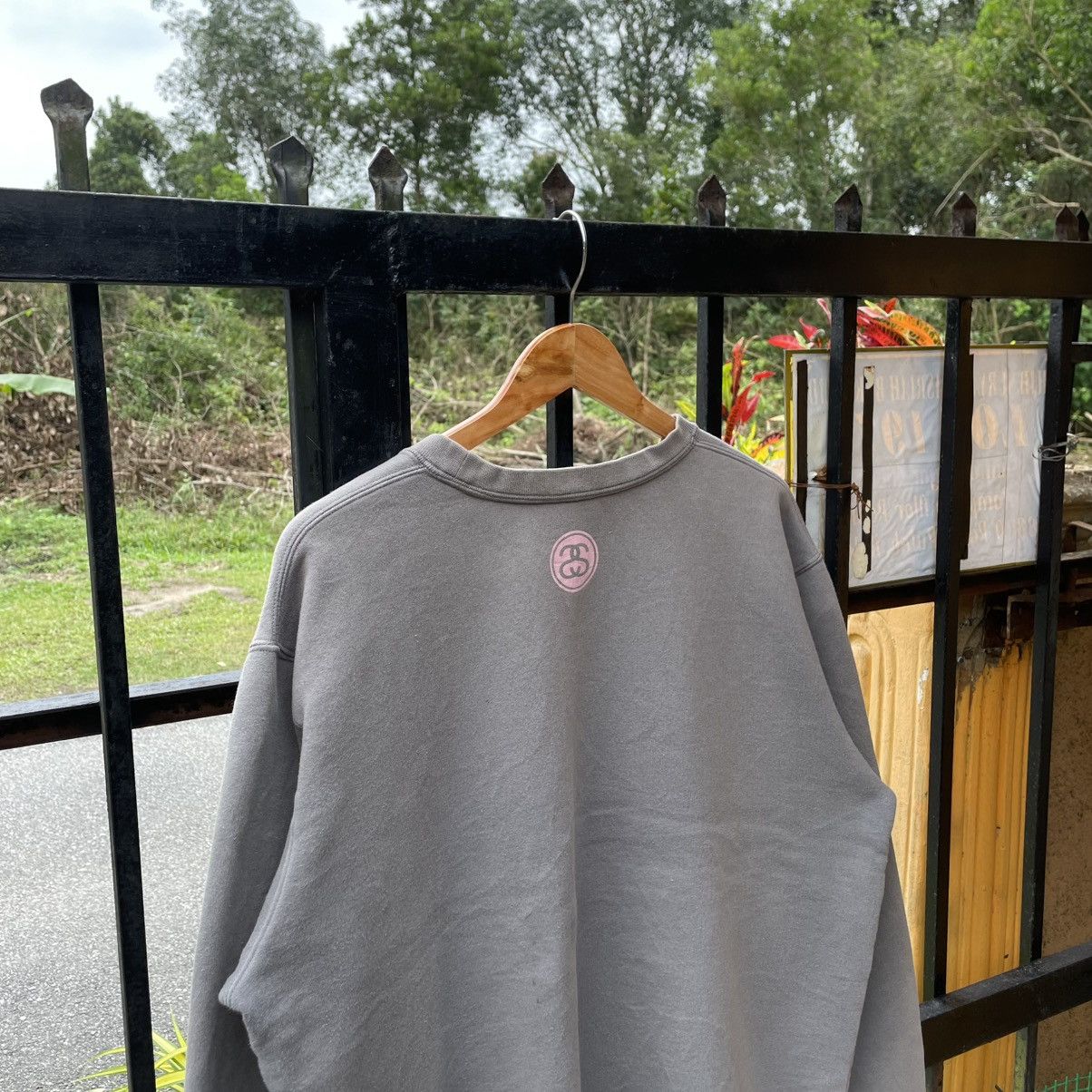 Stussy 🔥Stussy London Big Spellout Skate Wear Crewneck Sweatshirts Size US L / EU 52-54 / 3 - 3 Thumbnail