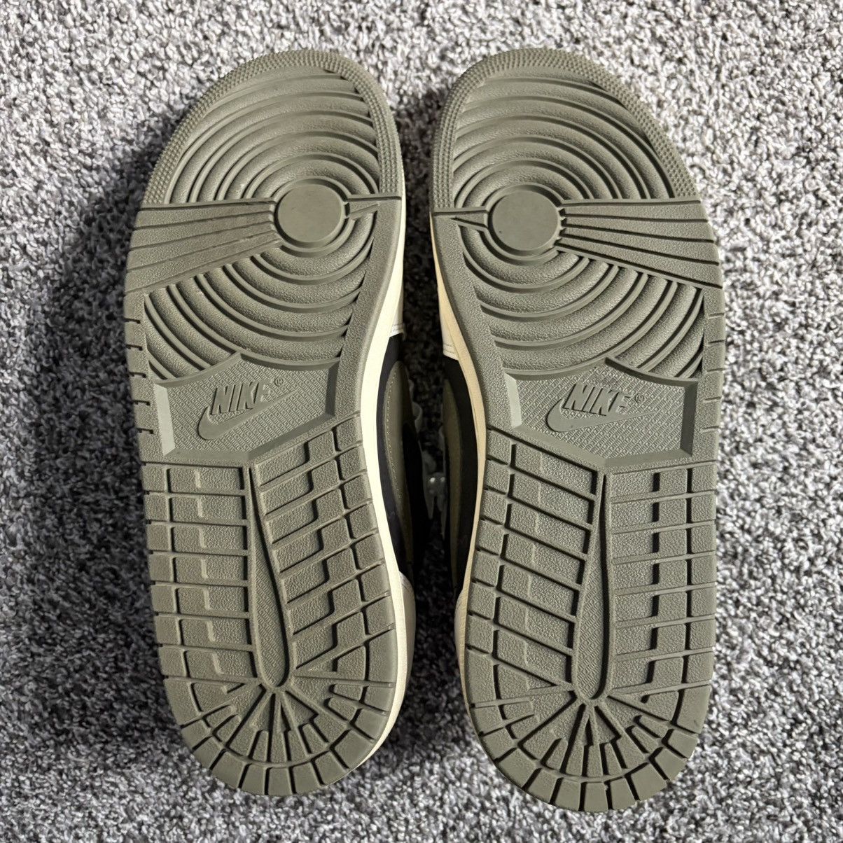 Jordan Brand × Travis Scott Travis Scott Jordan Lows Olive Size US 12.5 / EU 45-46 - 8 Thumbnail