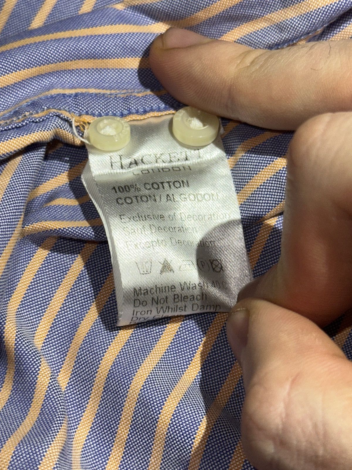 Hackett Hackett London shirt from Finest Italian Cotton Size US M / EU 48-50 / 2 - 5 Thumbnail