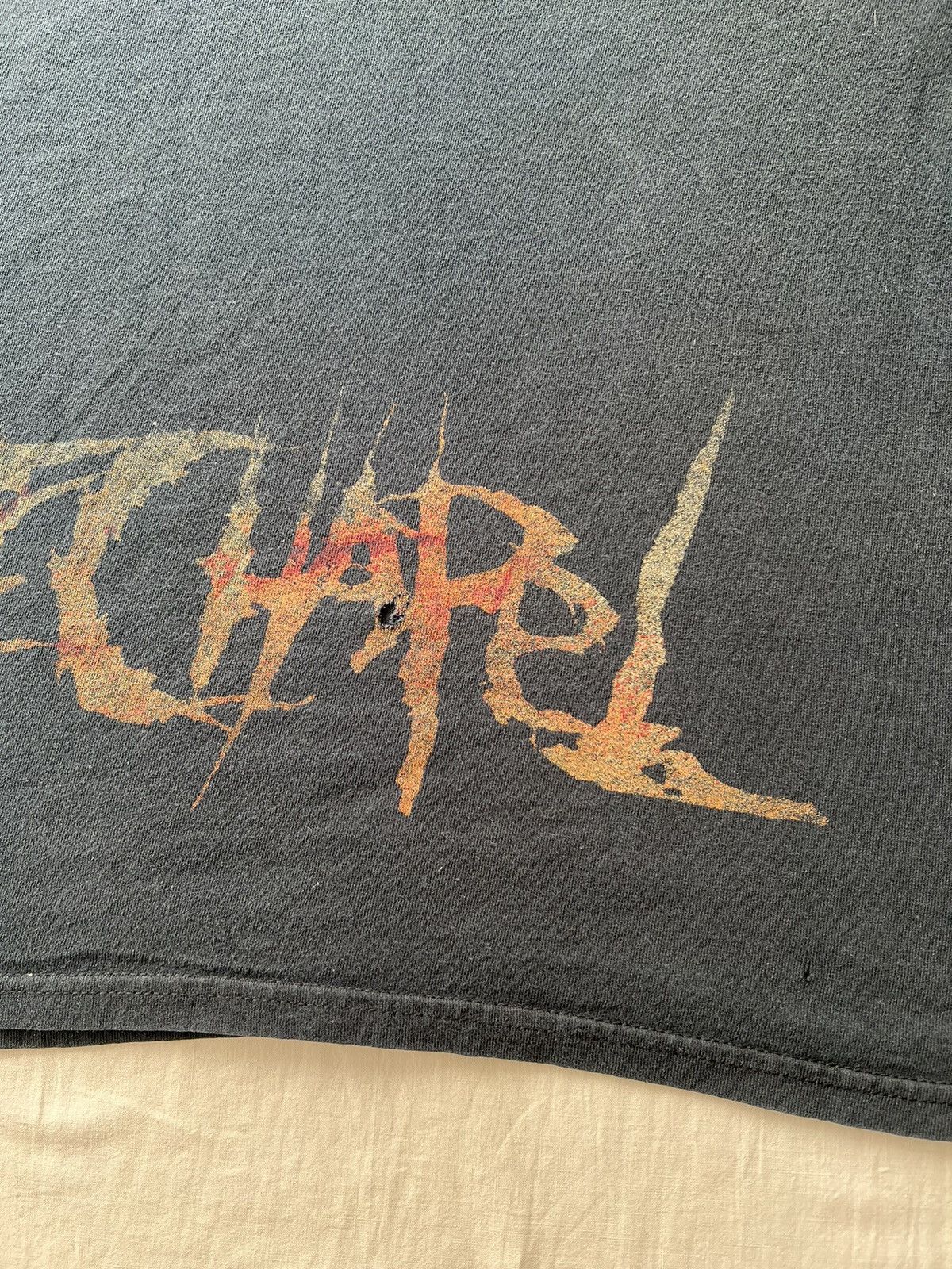 Band Tees Vintage 2000s Whitechapel Deathcore Band Y2k Black T-shirt Size US L / EU 52-54 / 3 - 18 Thumbnail