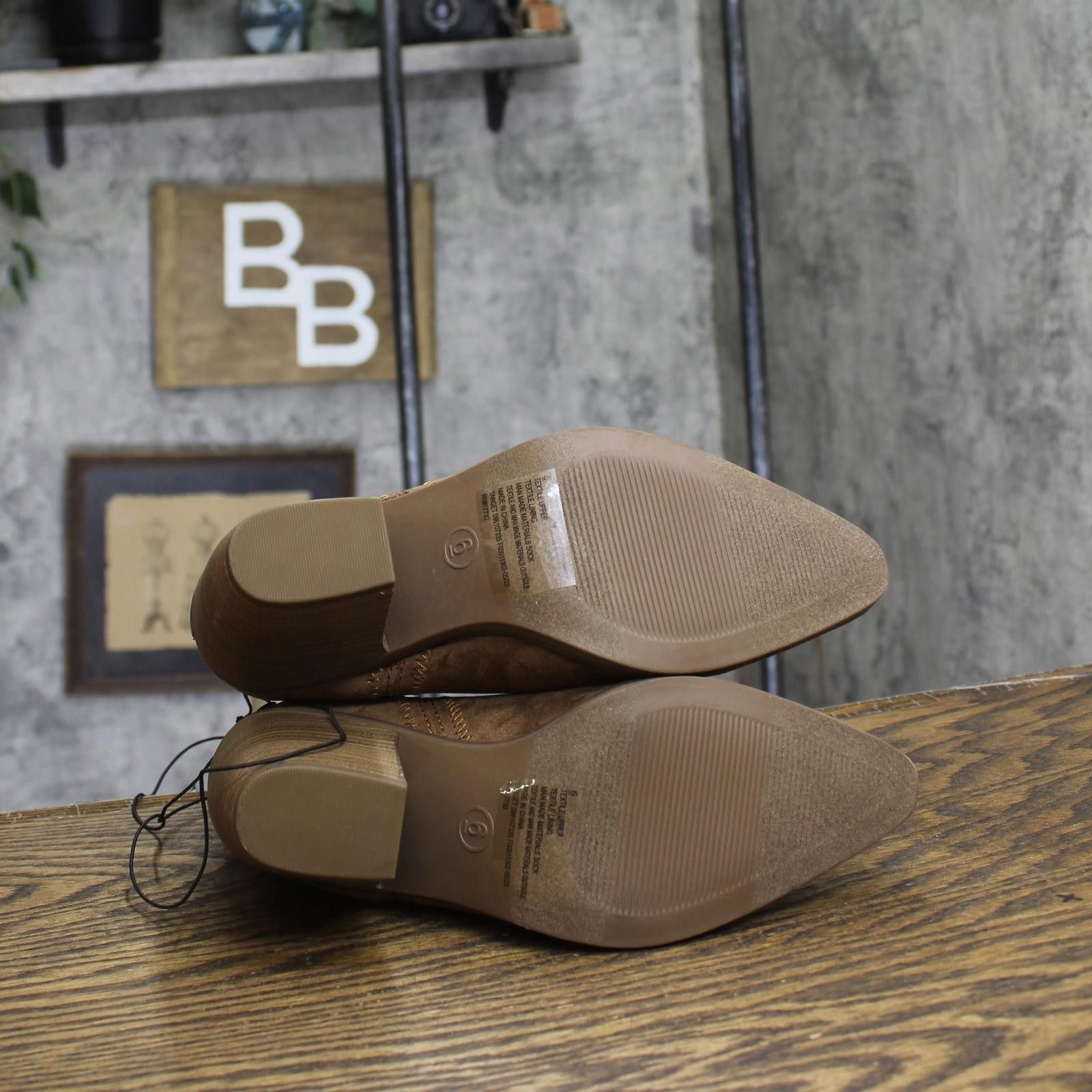 Other Nwt Universal Thread Ankle Boots 88225769 Cognac Brown 6m Size US 6 / IT 36 - 5 Thumbnail