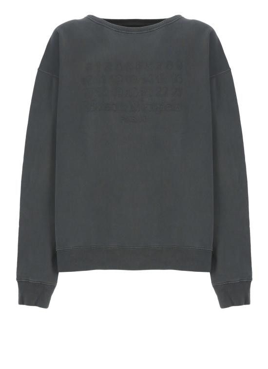 パーカー・フーディ MAISON MARGIELA Men Hoodies S50GU0228 M25021969 Grey Maison Margiela numbers-motif Cotton Hoodie | Grey | FARFETCH