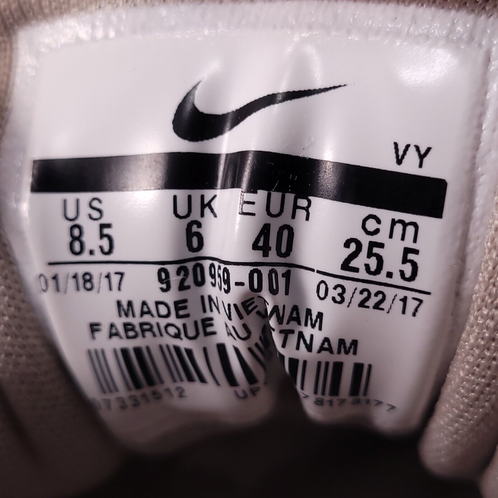 Nike Nike Air Max 90 SD Shoe Women Size 8.5 920959-001 Gray White Size US 8.5 / IT 38.5 - 8 Thumbnail
