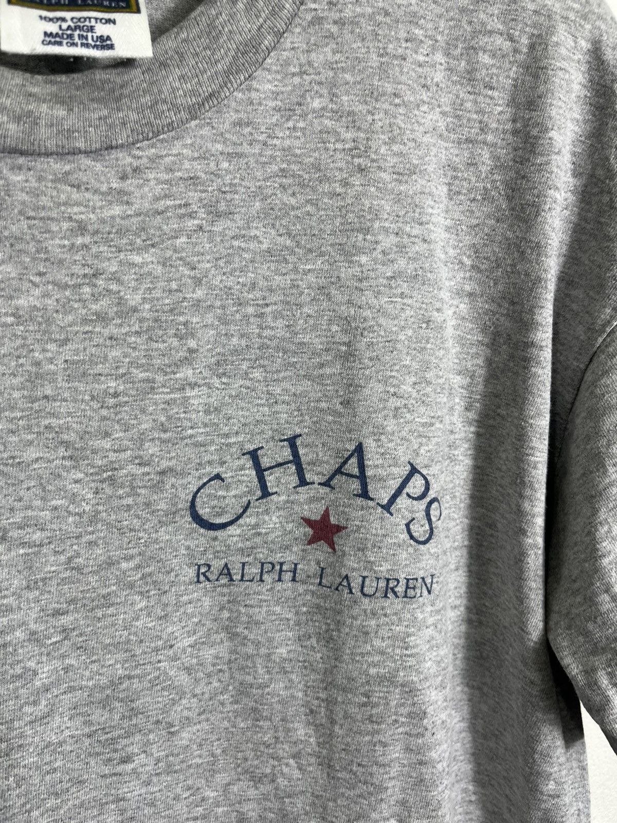 Vintage Vintage 90a CHAPS RALPH LAURENT Tshirt Size US L / EU 52-54 / 3 - 3 Thumbnail