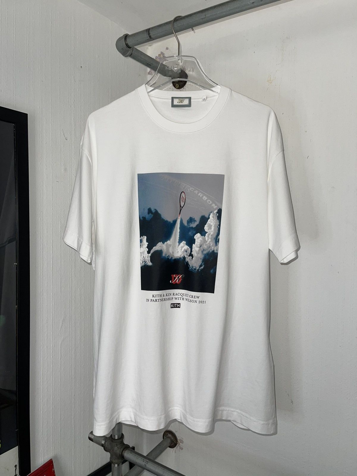 Kith Kith for Wilson Raquet Crew tee Size US L / EU 52-54 / 3 - 1 Thumbnail