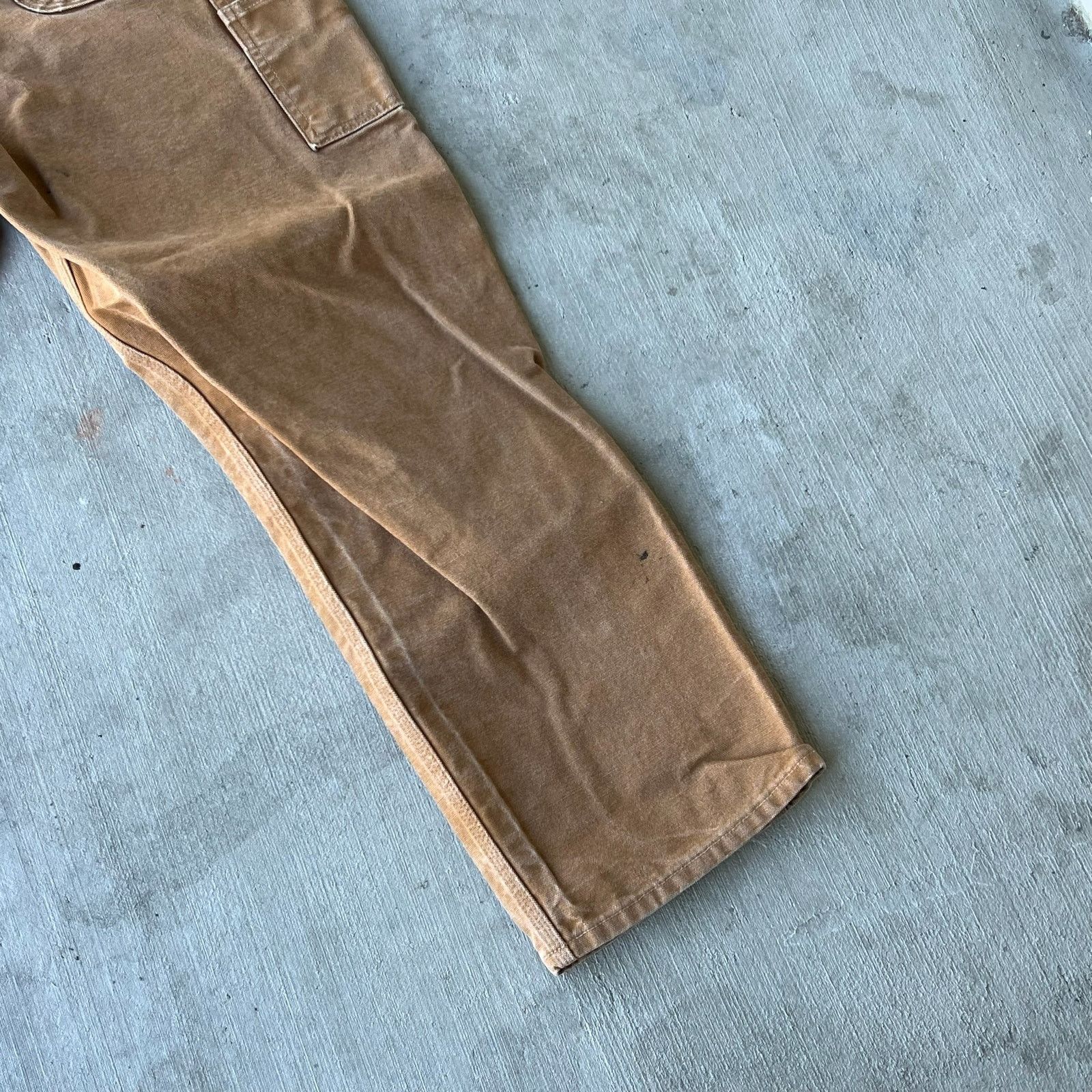 Carhartt × Vintage Carhartt brown double knee work wear carpenter pants Size US 34 / EU 50 - 12 Thumbnail