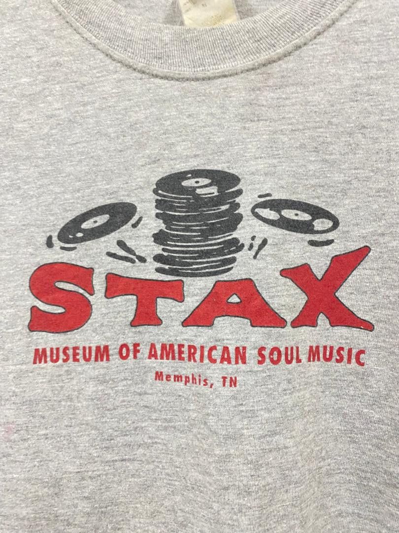 Vintage Vintage STAX Recording rave dj hip hop dope streetwear tee Size US M / EU 48-50 / 2 - 3 Thumbnail