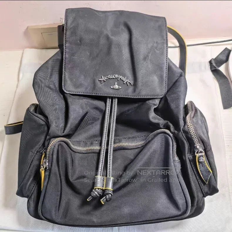 Vivienne Westwood Vivienne Westwood size os Canvas Nylon Leather Drawstring B Size ONE SIZE - 1 Thumbnail