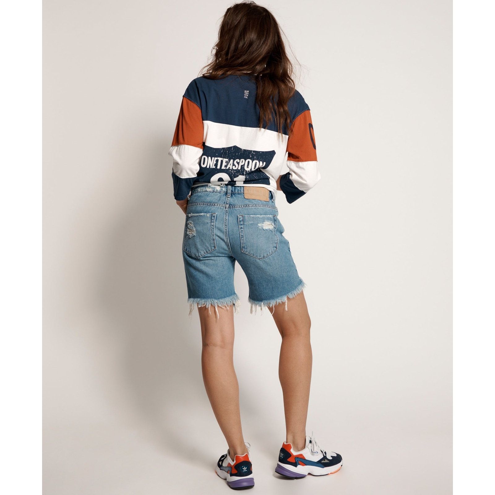 Free People New Free People x OneTeaspoon Stevie’s Boyfriend Shorts Size 25" / US 0 / IT 36 - 4 Thumbnail
