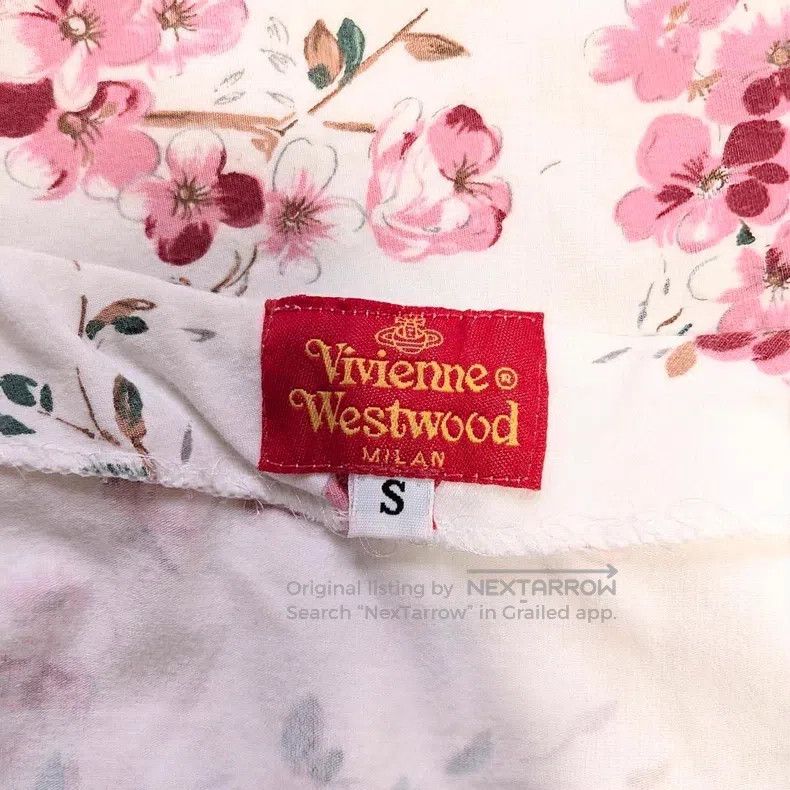 Vivienne Westwood Vivienne Westwood Limited Edition Retro Plum Blossom Patte Size S / US 4 / IT 40 - 6 Thumbnail