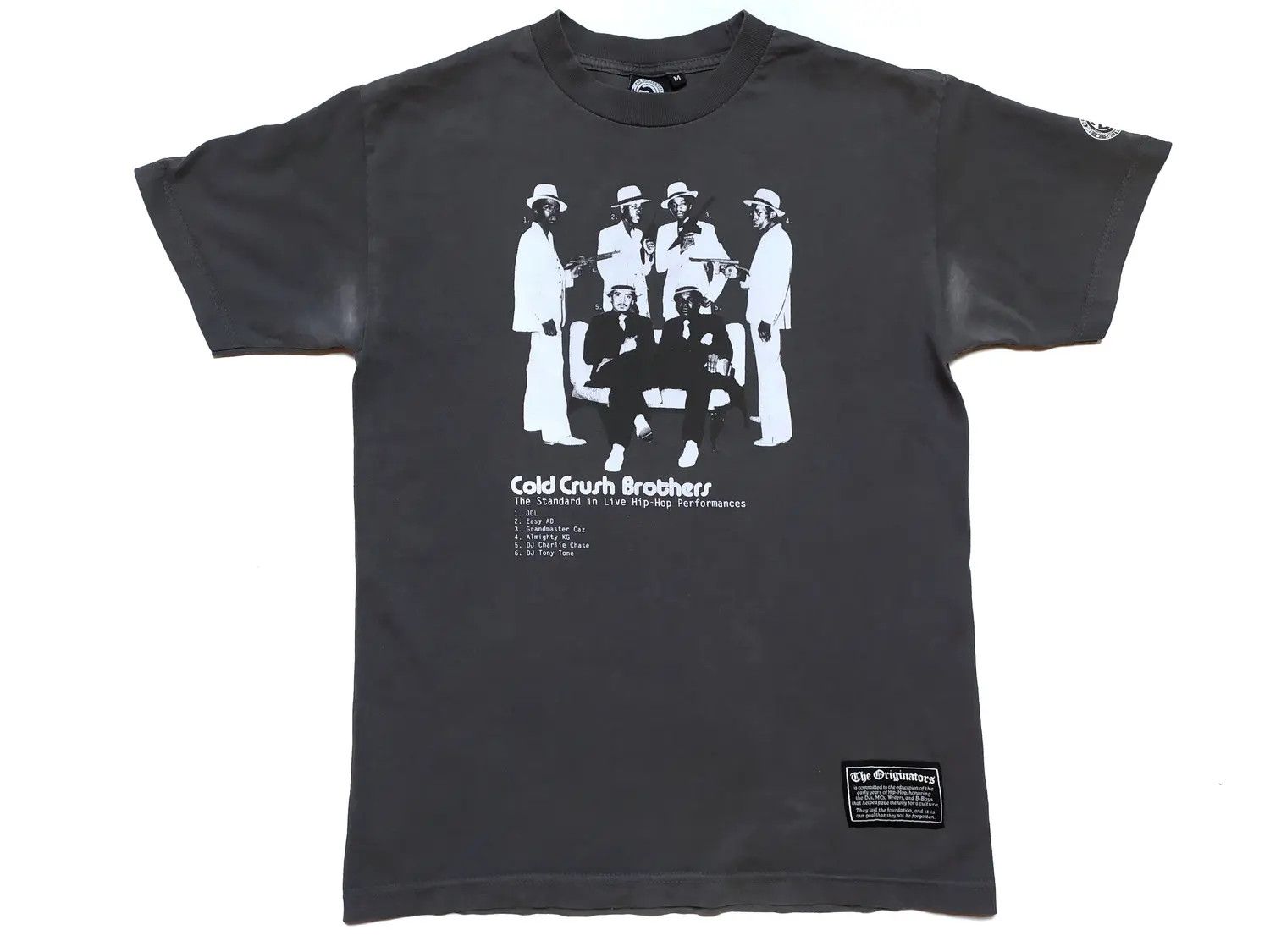 Band Tees × Vintage Vintage 90s The Cold Crush Brothers T-shirt Size US M / EU 48-50 / 2 - 3 Thumbnail