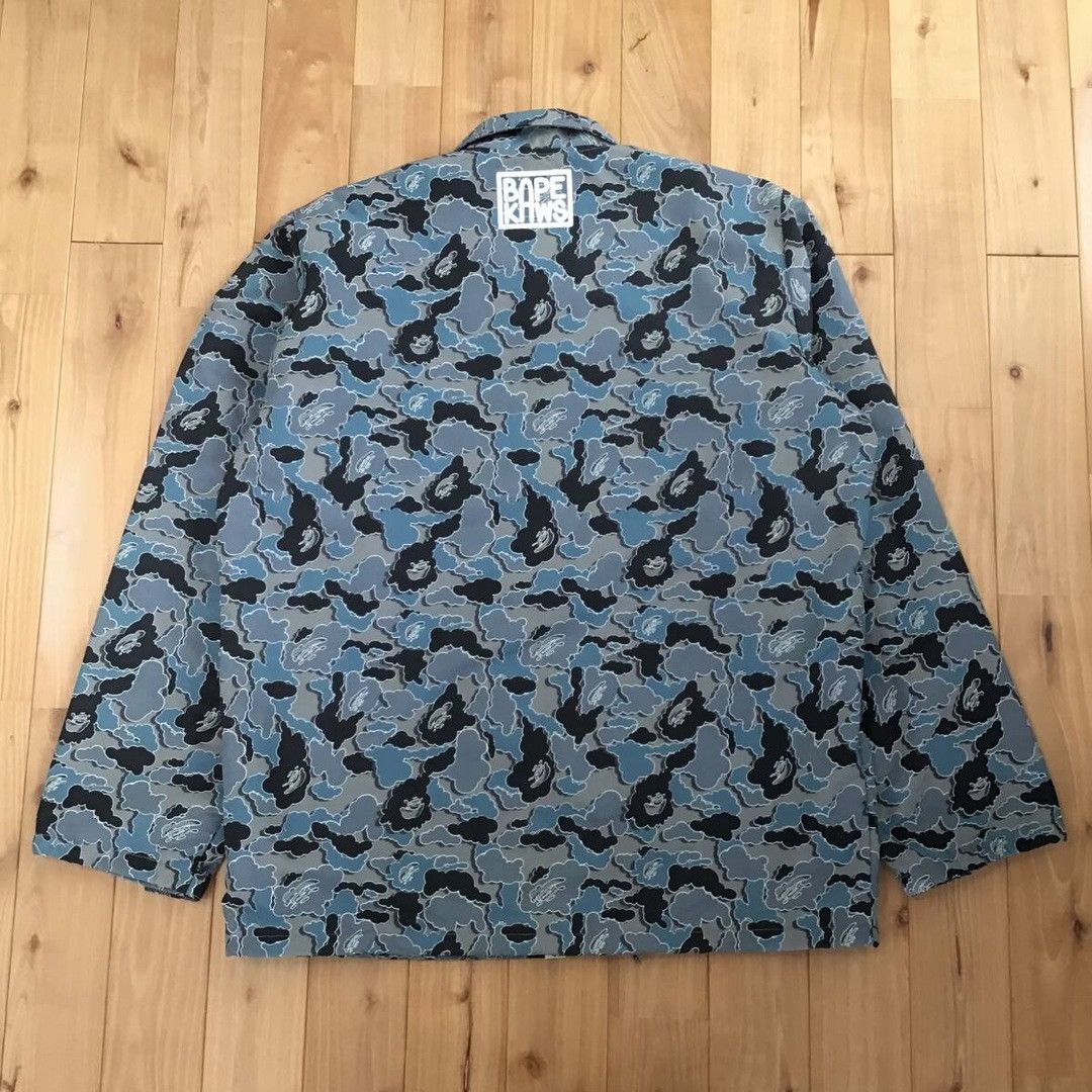 Bape × Kaws BAPE × KAWS cloud camo coach jacket a bathing ape NIGO Size US L / EU 52-54 / 3 - 2 Thumbnail