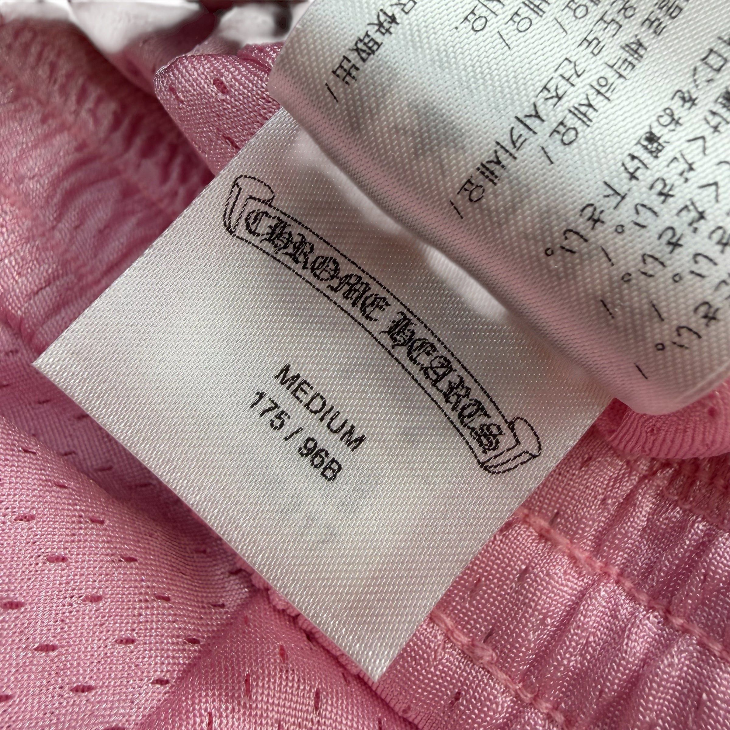 Chrome Hearts Chrome Hearts "Love You" Pink Mesh Shorts M Size US 34 / EU 50 - 6 Thumbnail