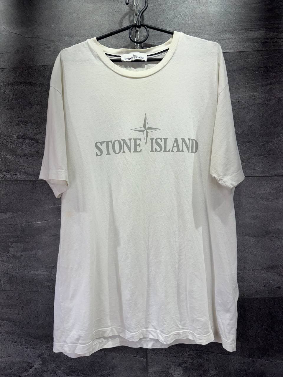 Stone Island Stone Island T-Shirt Centr Logo Rare Tee Size US XL / EU 56 / 4 - 1 Thumbnail