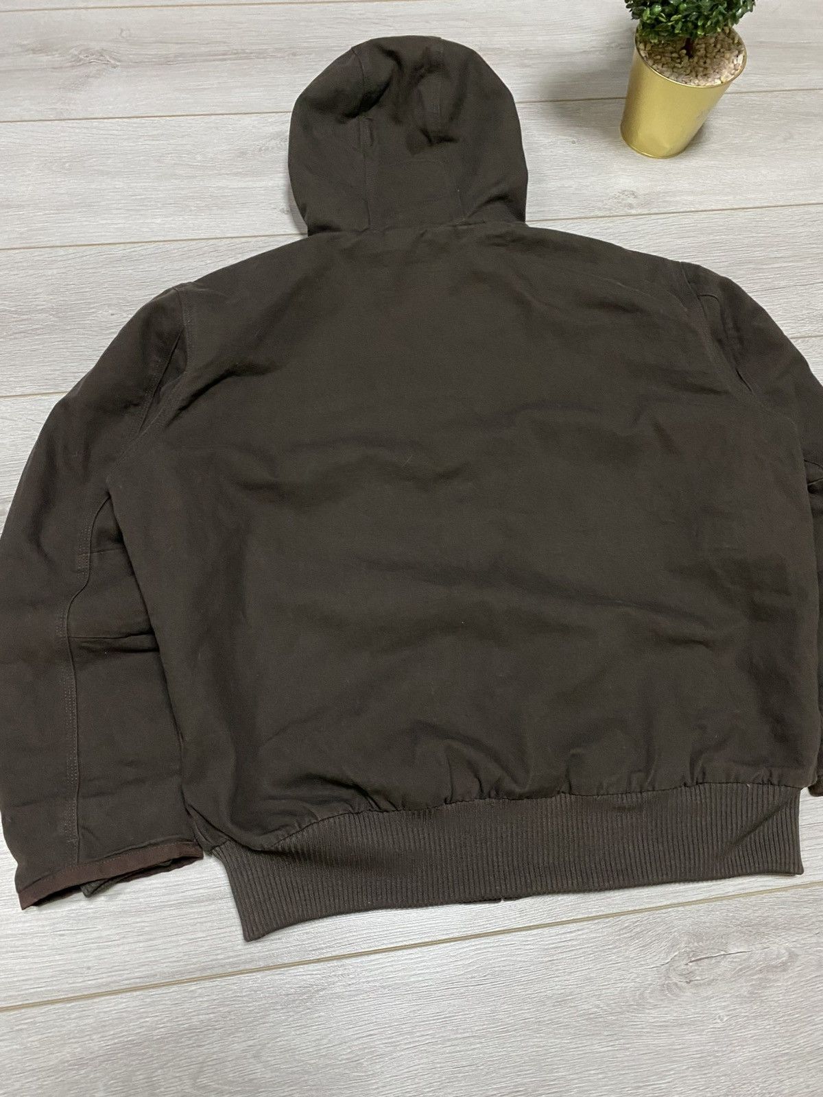 Carhartt Carhartt active jacket canvass zip hooded Size US L / EU 52-54 / 3 - 13 Thumbnail