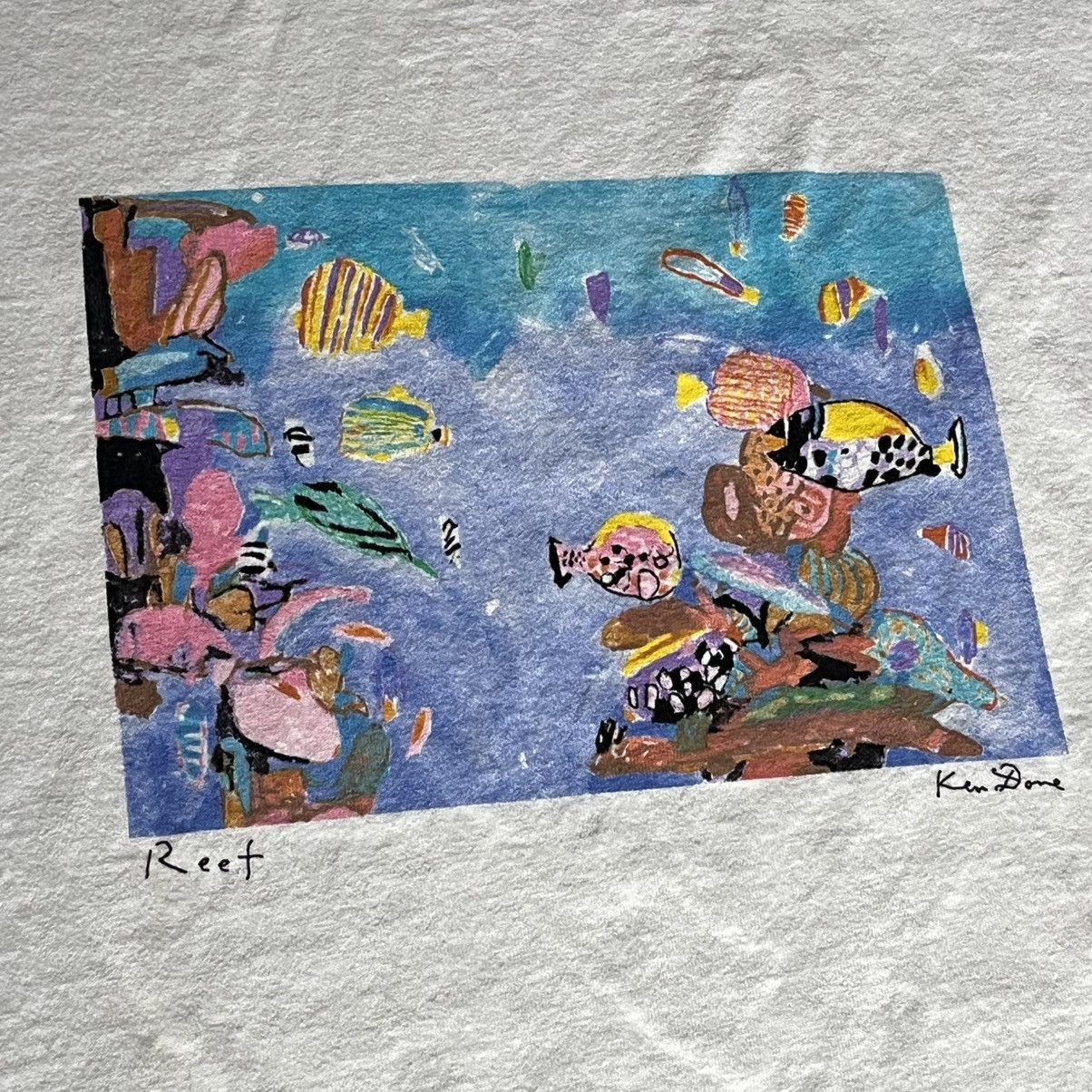 Vintage Vintage 90s Ken Dome Aquarium Gallery Australia Graphic Tee Size US XL / EU 56 / 4 - 3 Thumbnail