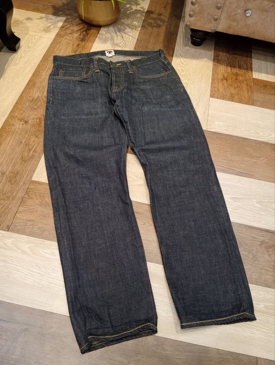 Tellason TELLASON WHITE OAK CONE DENIM SELVEDGE PANTS Size US 32 / EU 48 - 3 Thumbnail